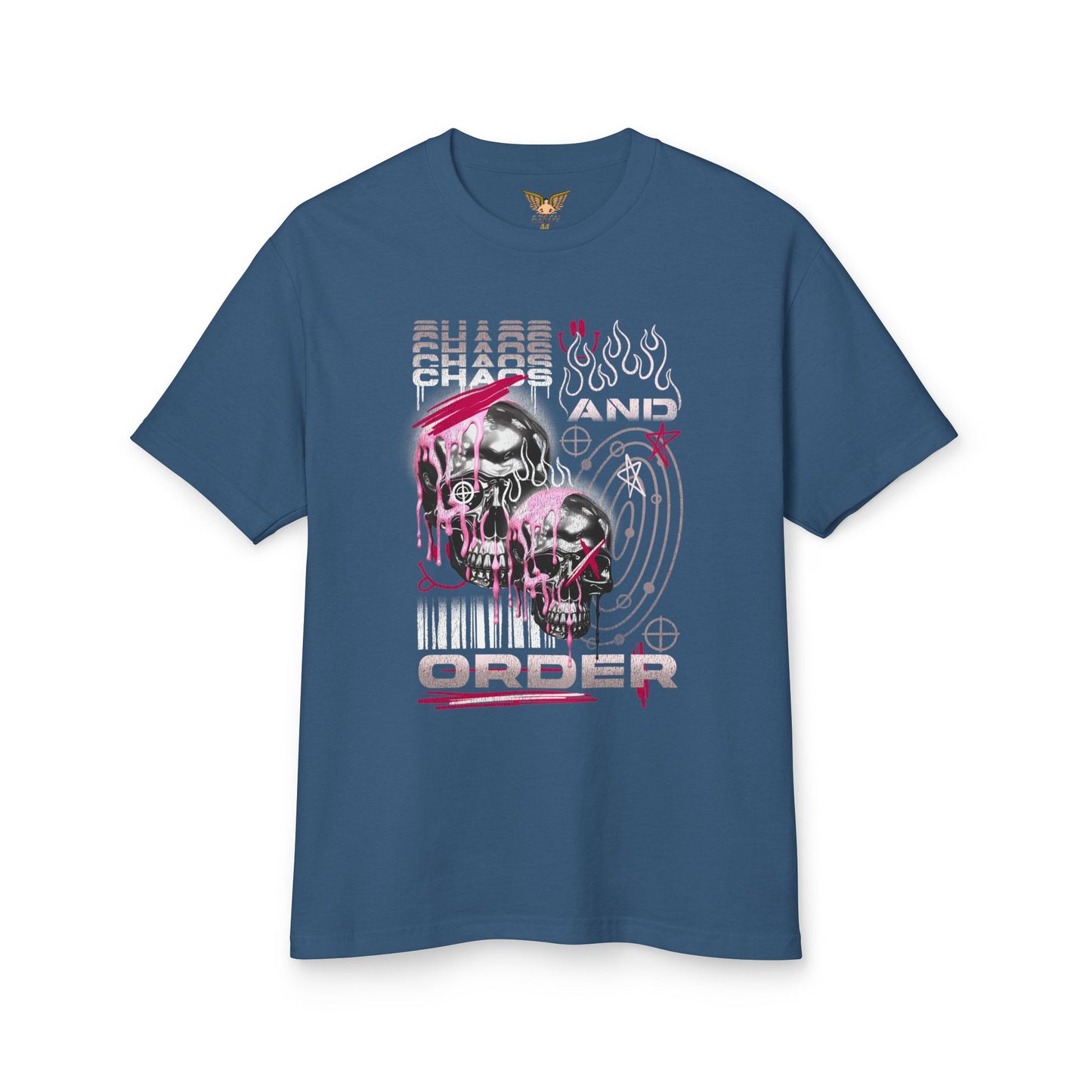 Skull Graphic Unisex Tee - Edgy Streetwear Shirt for Concerts and Festivals