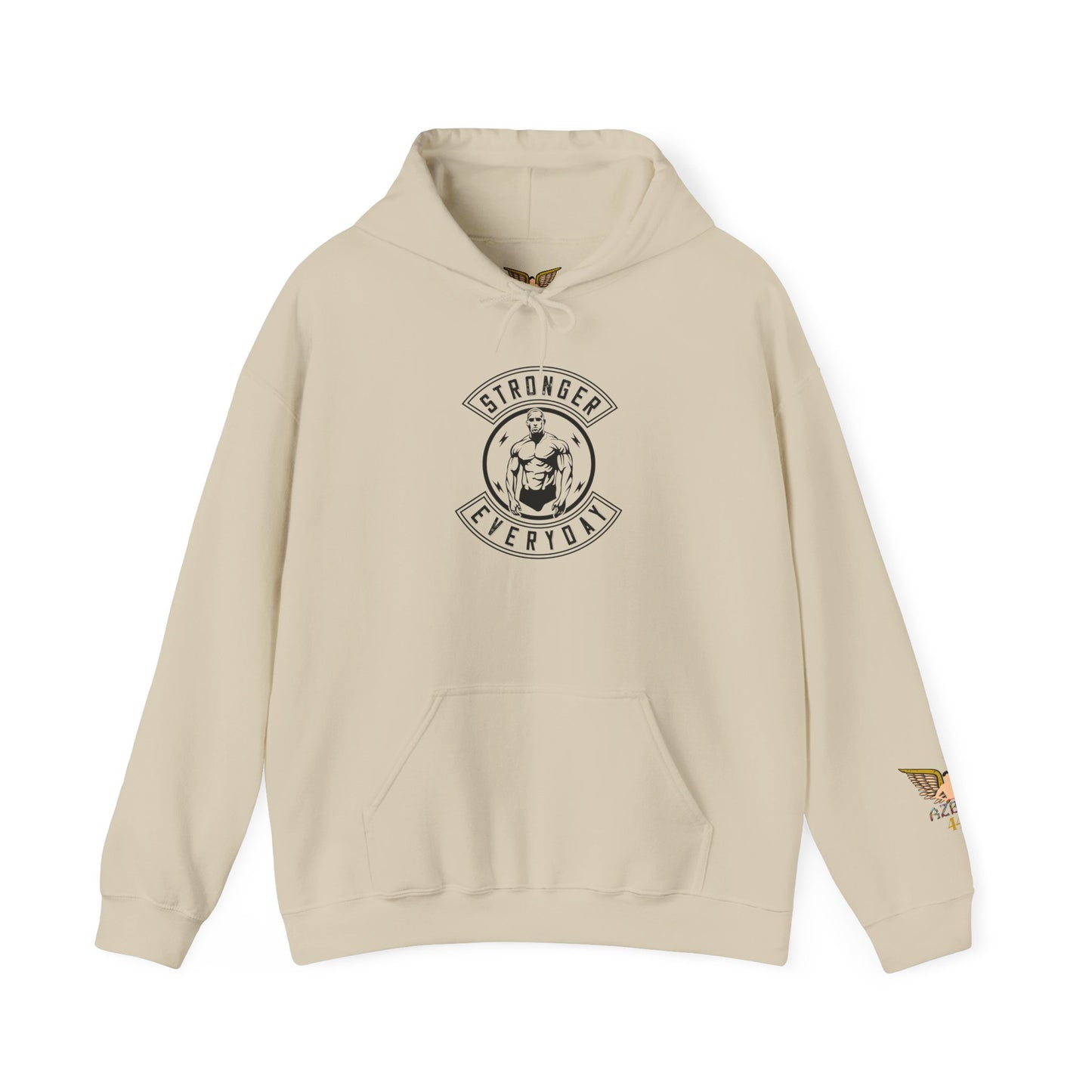 Stronger Together Hoodie - AZBOY Unisex Sweatshirt for Fitness Lovers
