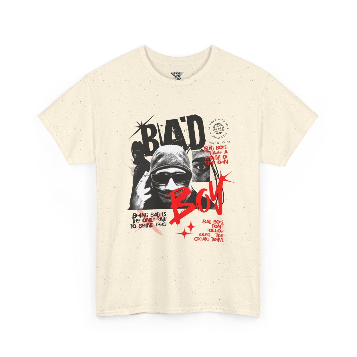 Bad Boy Graphic Tee — Retro Rebel Men's Tee