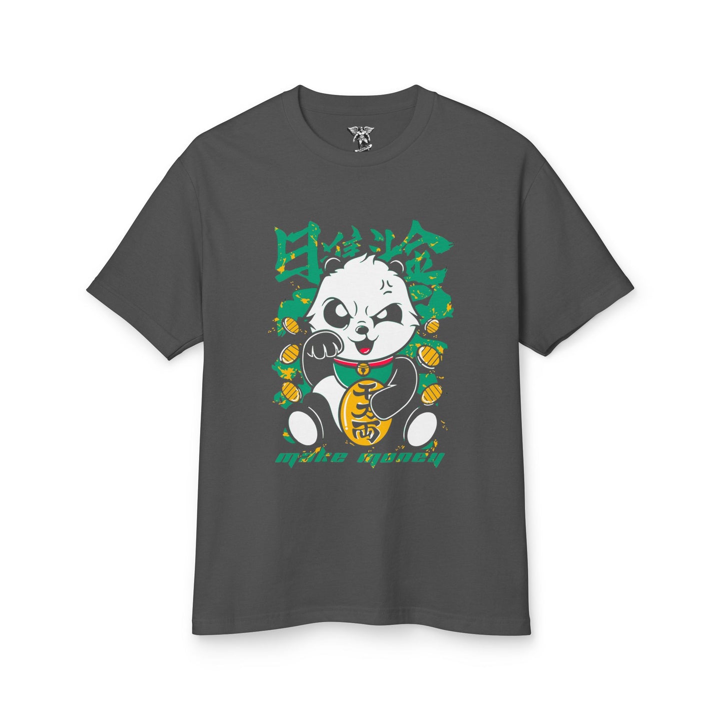 Panda Vibes Heavyweight Cotton Tee | Unisex Graphic T-Shirt for Animal Lovers, Gifts for Kids, Cute Casual Wear, Birthday Present, [...]
