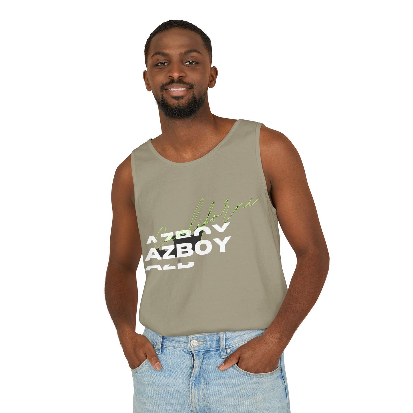 AZBOY (Garment-Dyed Tank Top)