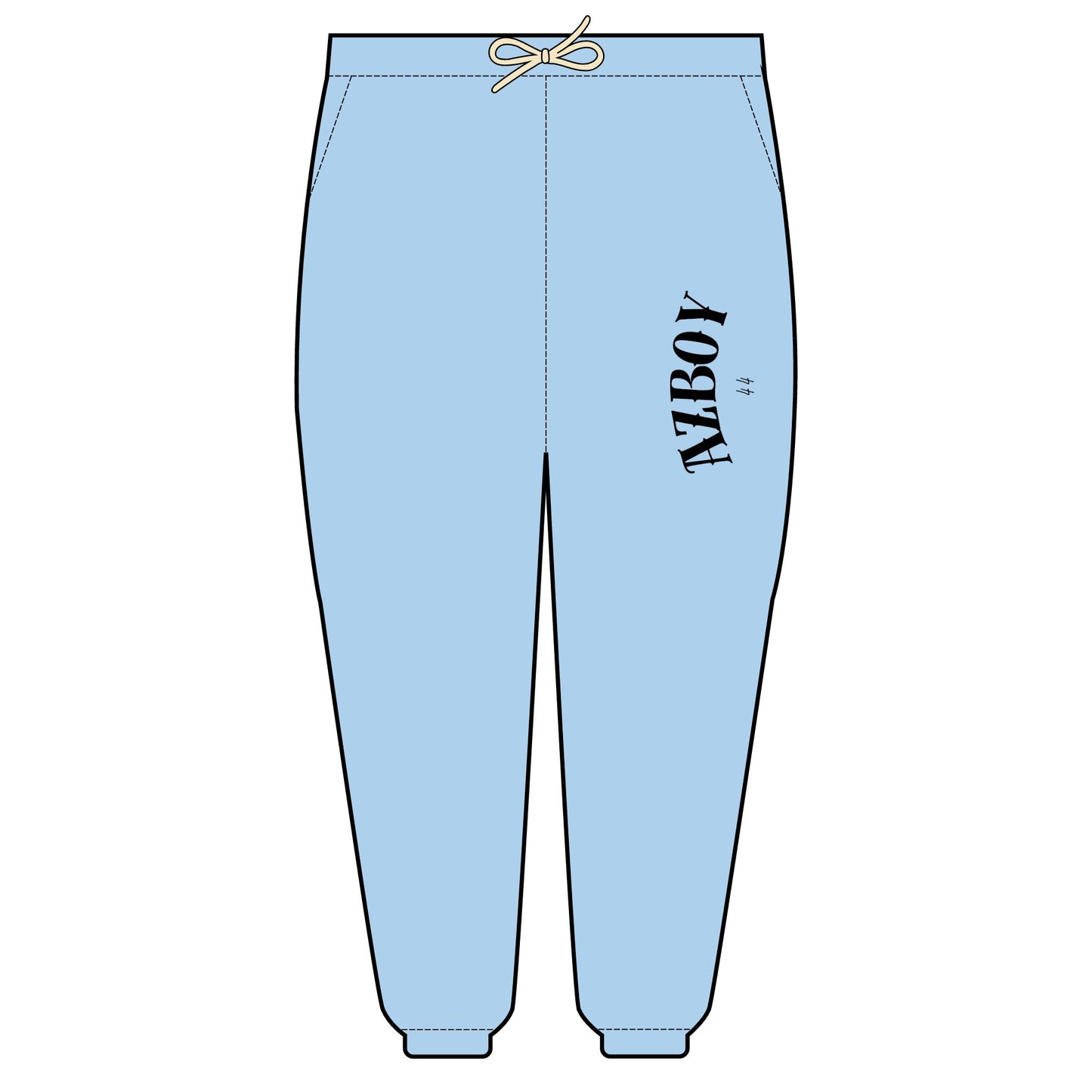 AZBOY44 (Garment-Dyed Lightweight Fleece Sweatpants)