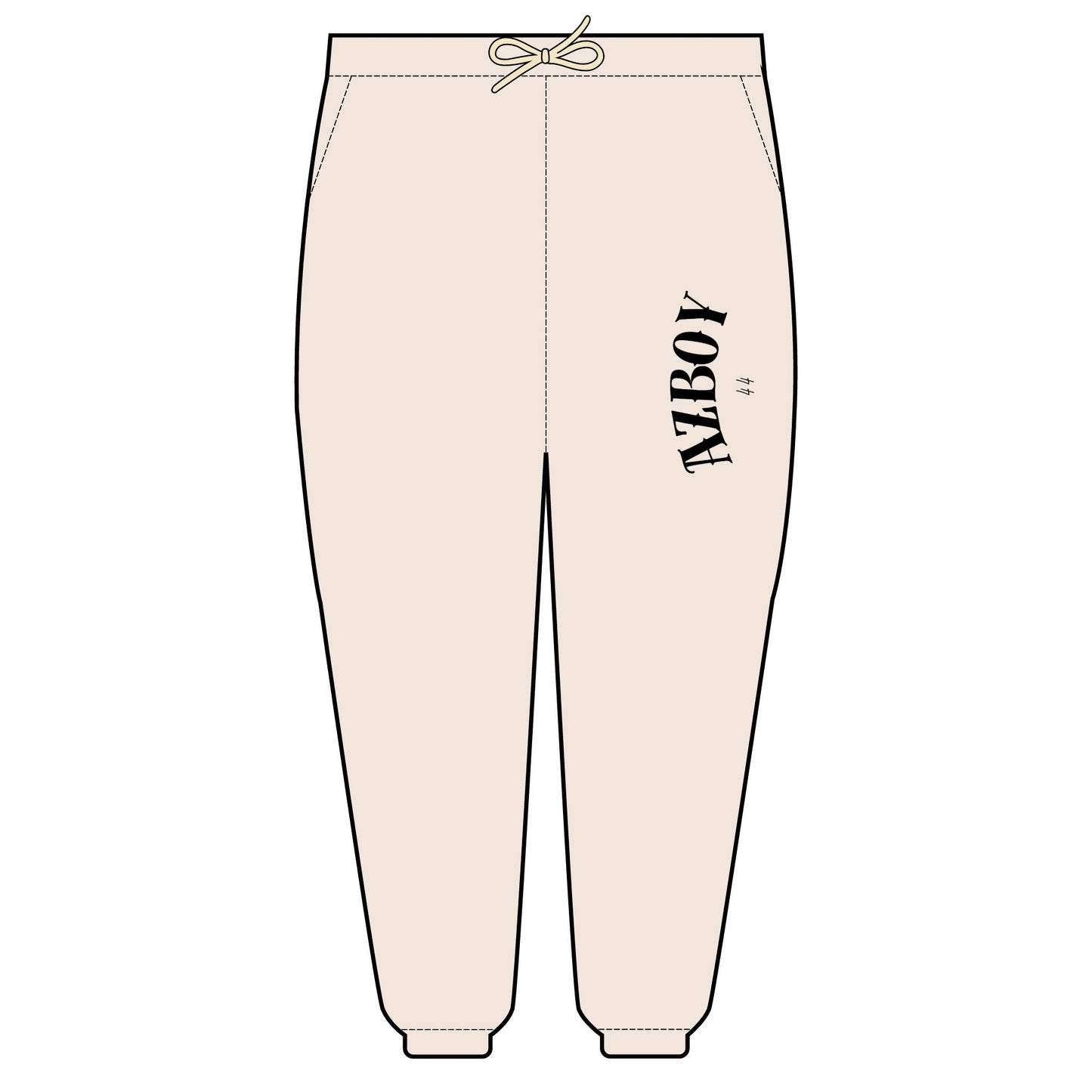 AZBOY44 (Garment-Dyed Lightweight Fleece Sweatpants)