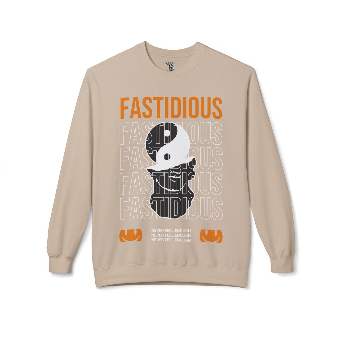 Fastidious Crewneck Sweatshirt — Stylish Unisex Midweight Fleece
