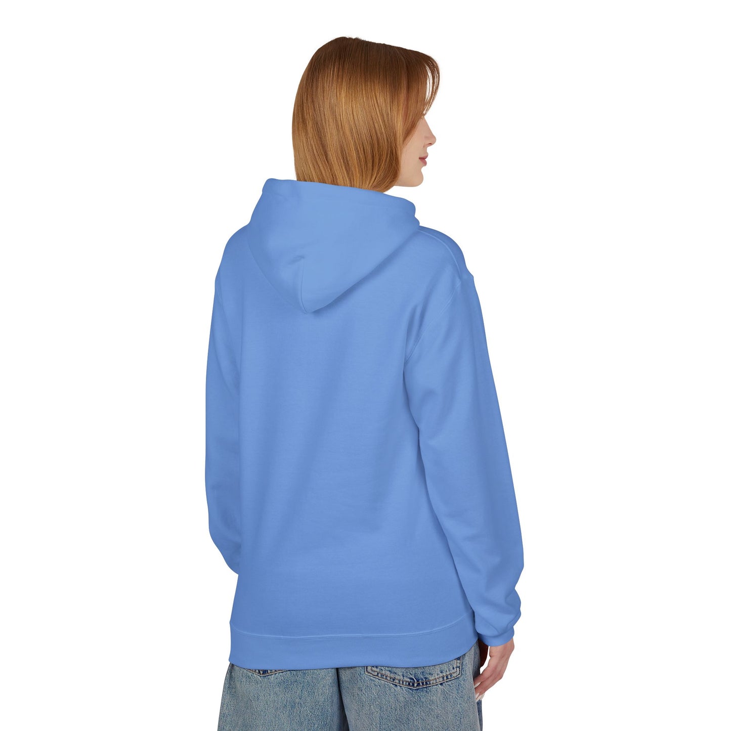 Butterfly Blue Artsy Fleece Hoodie