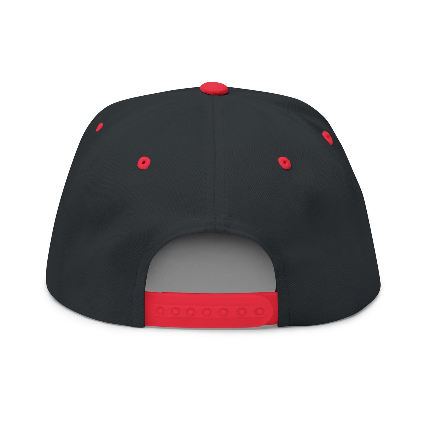 Skateboarding Flat Bill Cap (Embroidery) - AZBOY Angel Design, Snapback Hat for Skaters