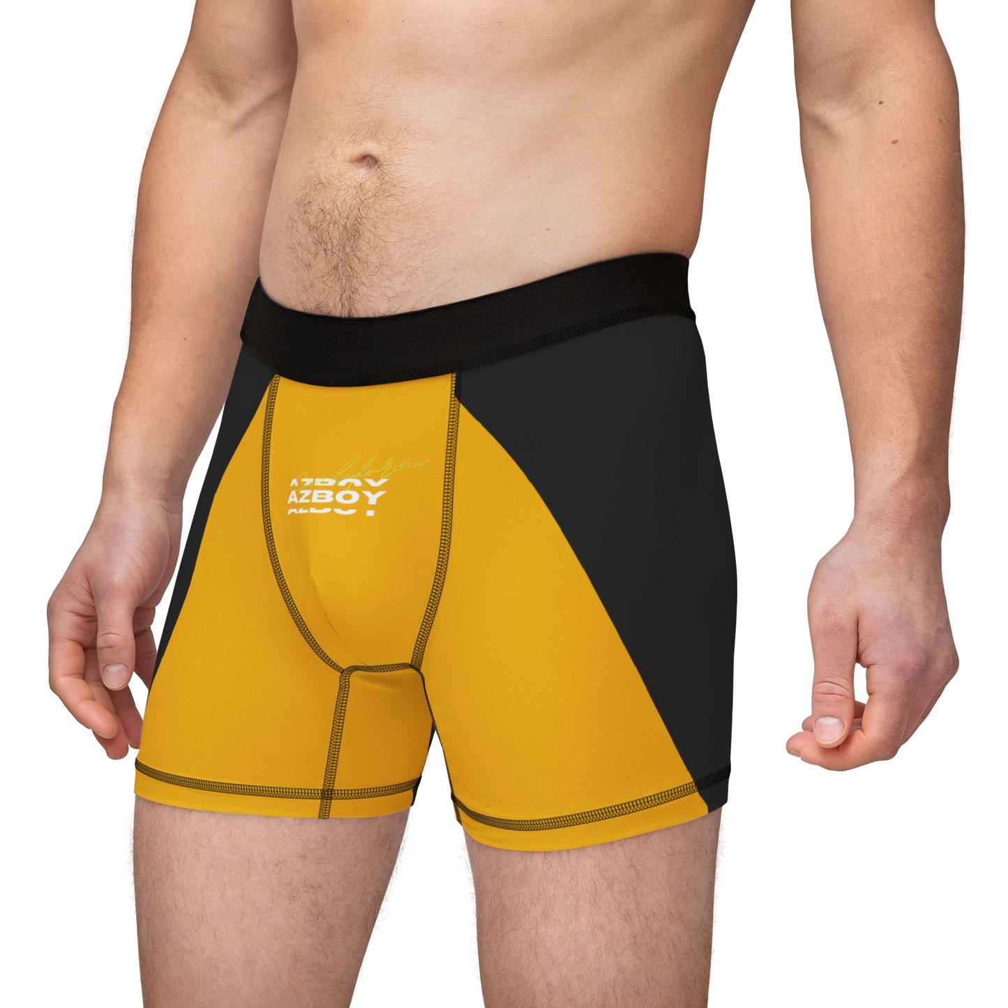 AZBOY Black & Yellow (Men's Boxers)