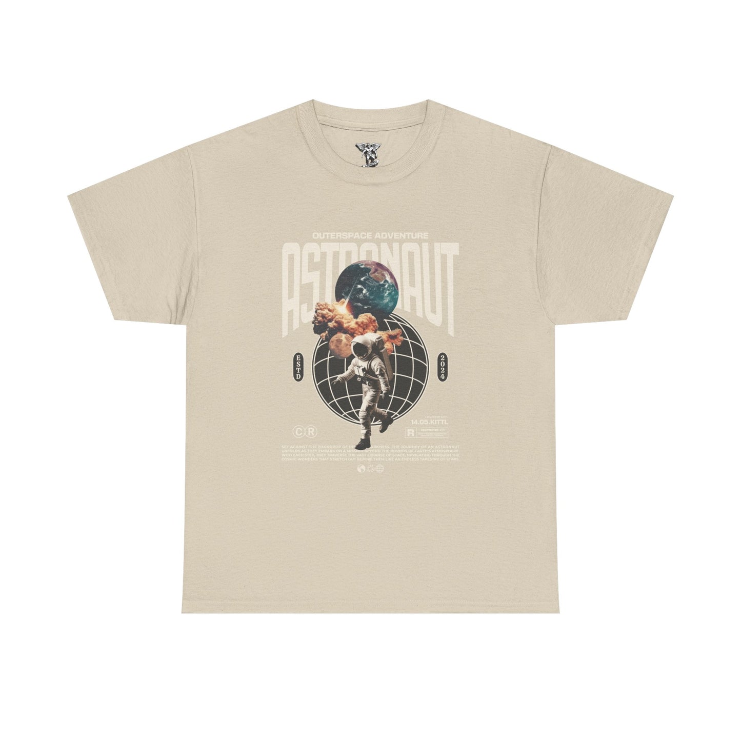 Retro Astronaut Adventure T-Shirt — Space Lover Graphic Tee, Adventure Gift