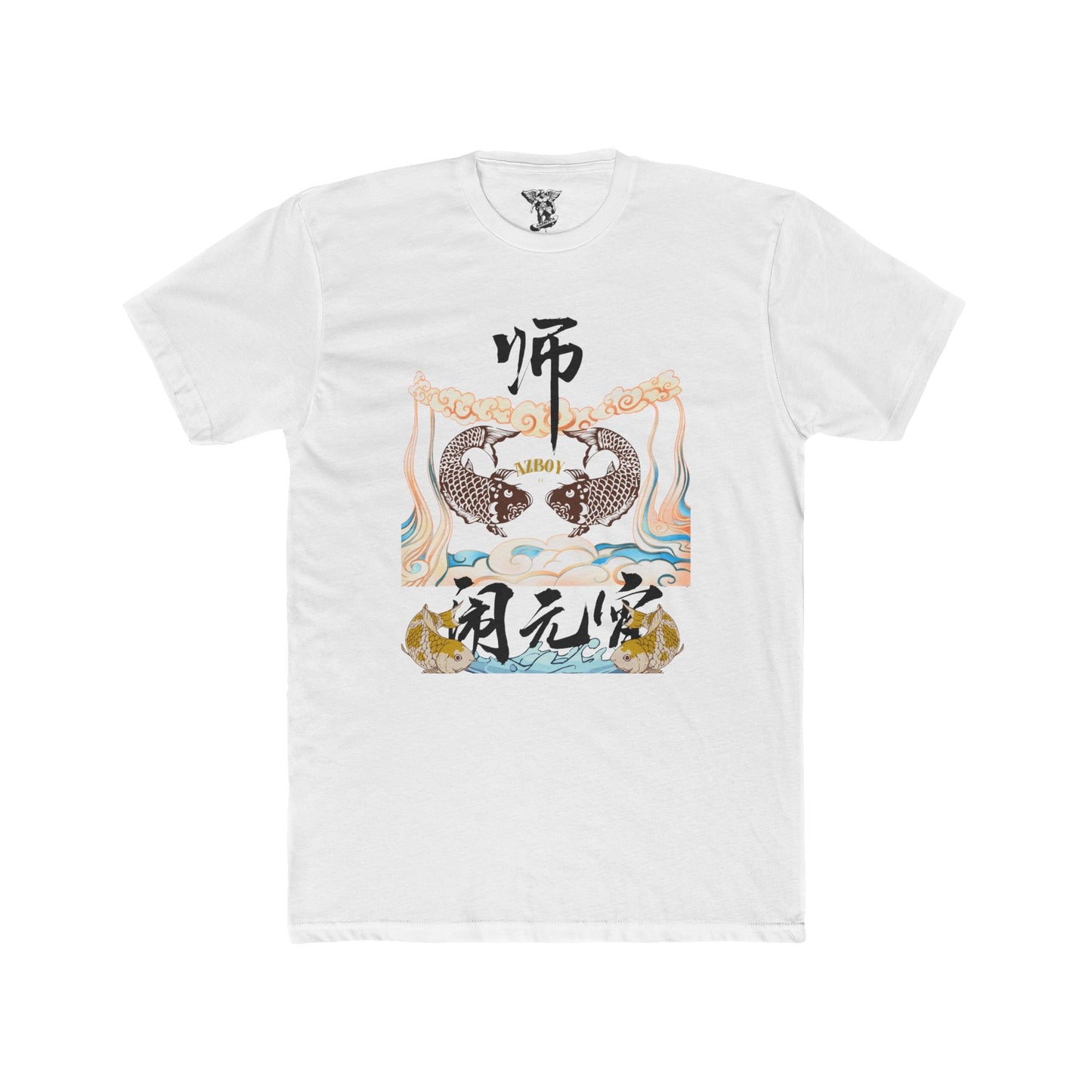 Zen Koi Fish T-Shirt — Meditation & Nature Lover Casual Tee