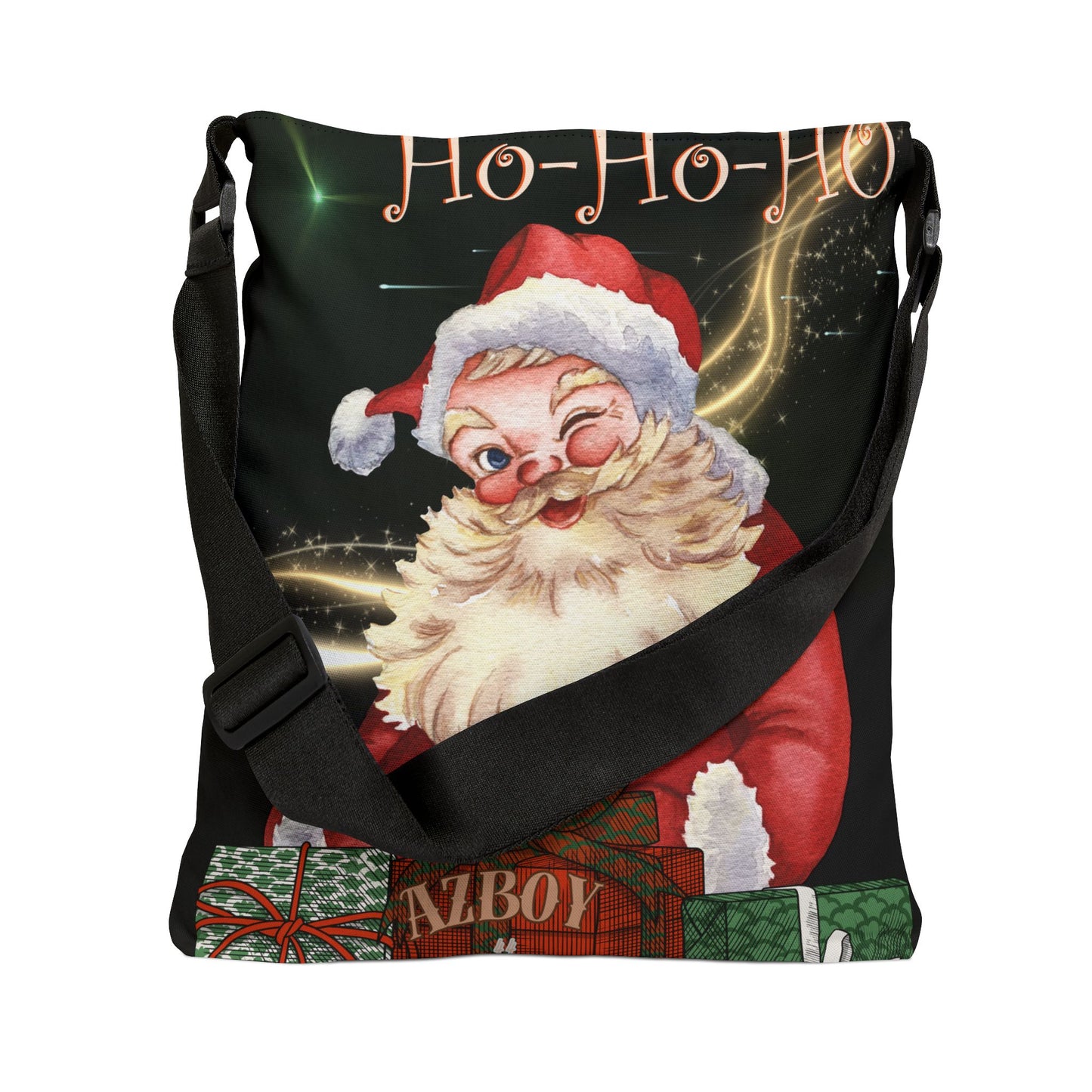 AZBOY Santa Claus, ho ho ho (Adjustable Tote Bag (AOP)