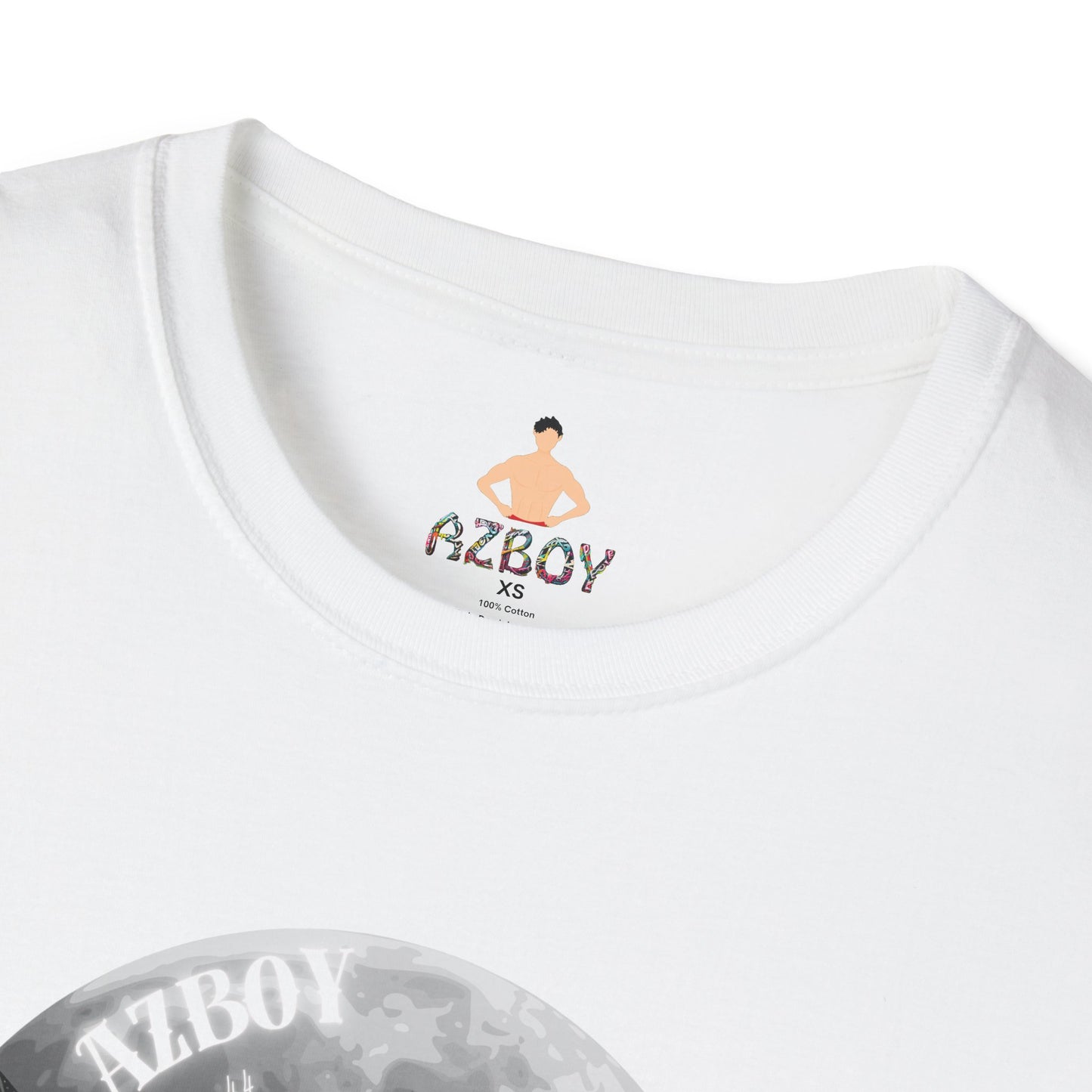 AZBOY whales moon ( Softstyle T-Shirt)