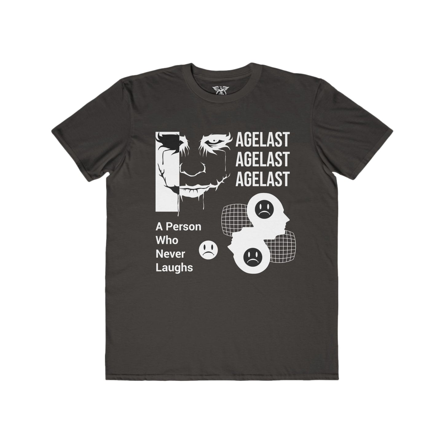 Graphic Tee - 'A Person Who Never Laughs' - Men's Fashion