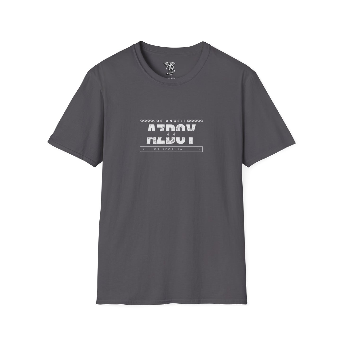 AZBOY44 Graphic T-Shirt — Retro Logo Tee for Streetwear Fans