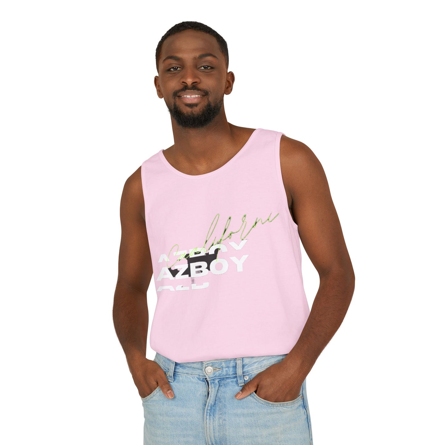 AZBOY (Garment-Dyed Tank Top)