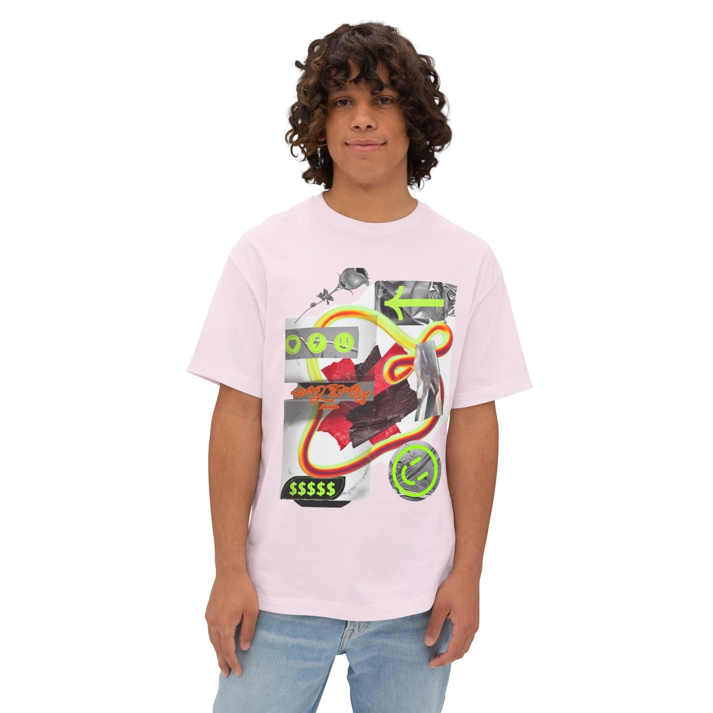 AZBOY Crazy ART Oversized Tee