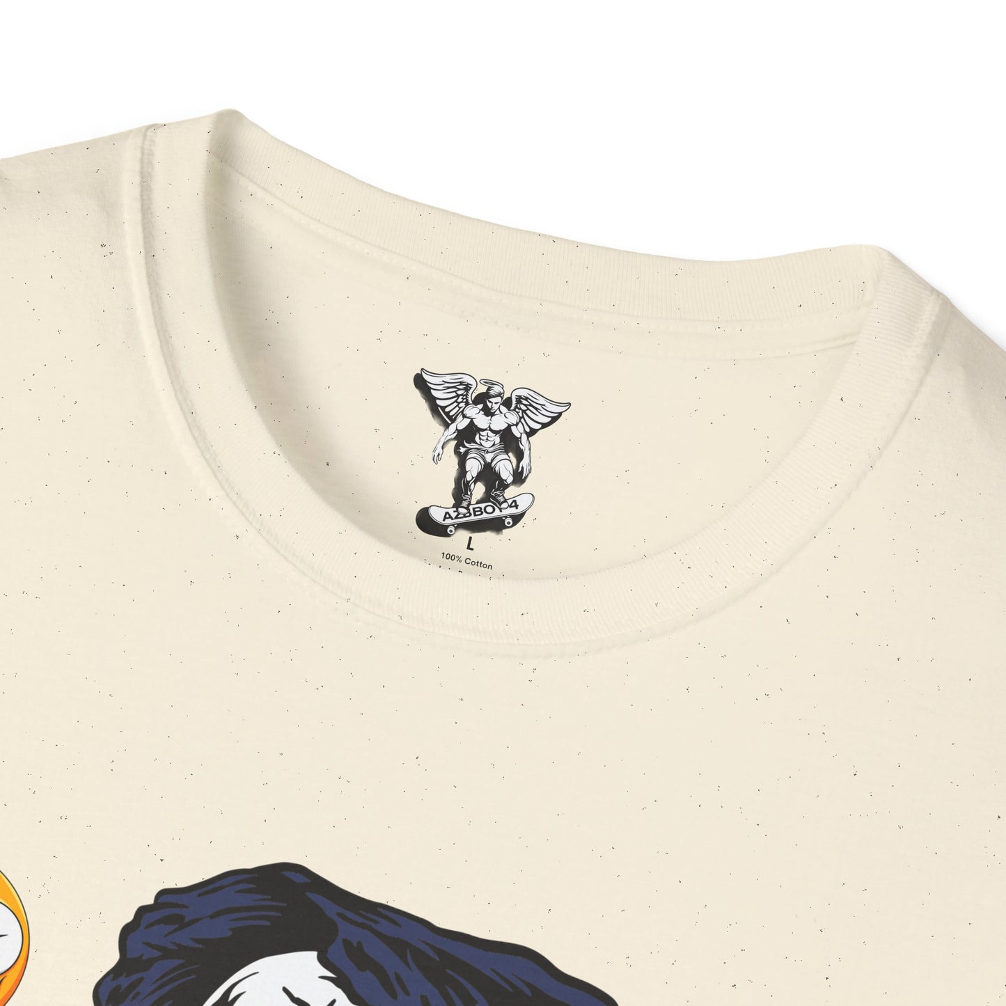 Happy Face Dead T-Shirt — Retro Smiley Skull Graphic Tee