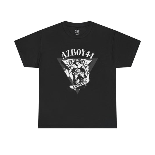 Angel Skateboard Graphic Tee — AZBOY44 Vintage Skate Shirt