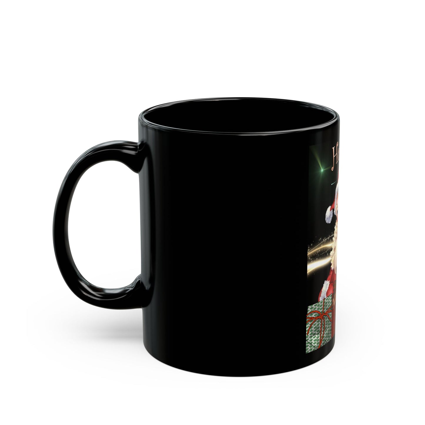 Santa ho ho ho (Black Mug (11oz, 15oz)