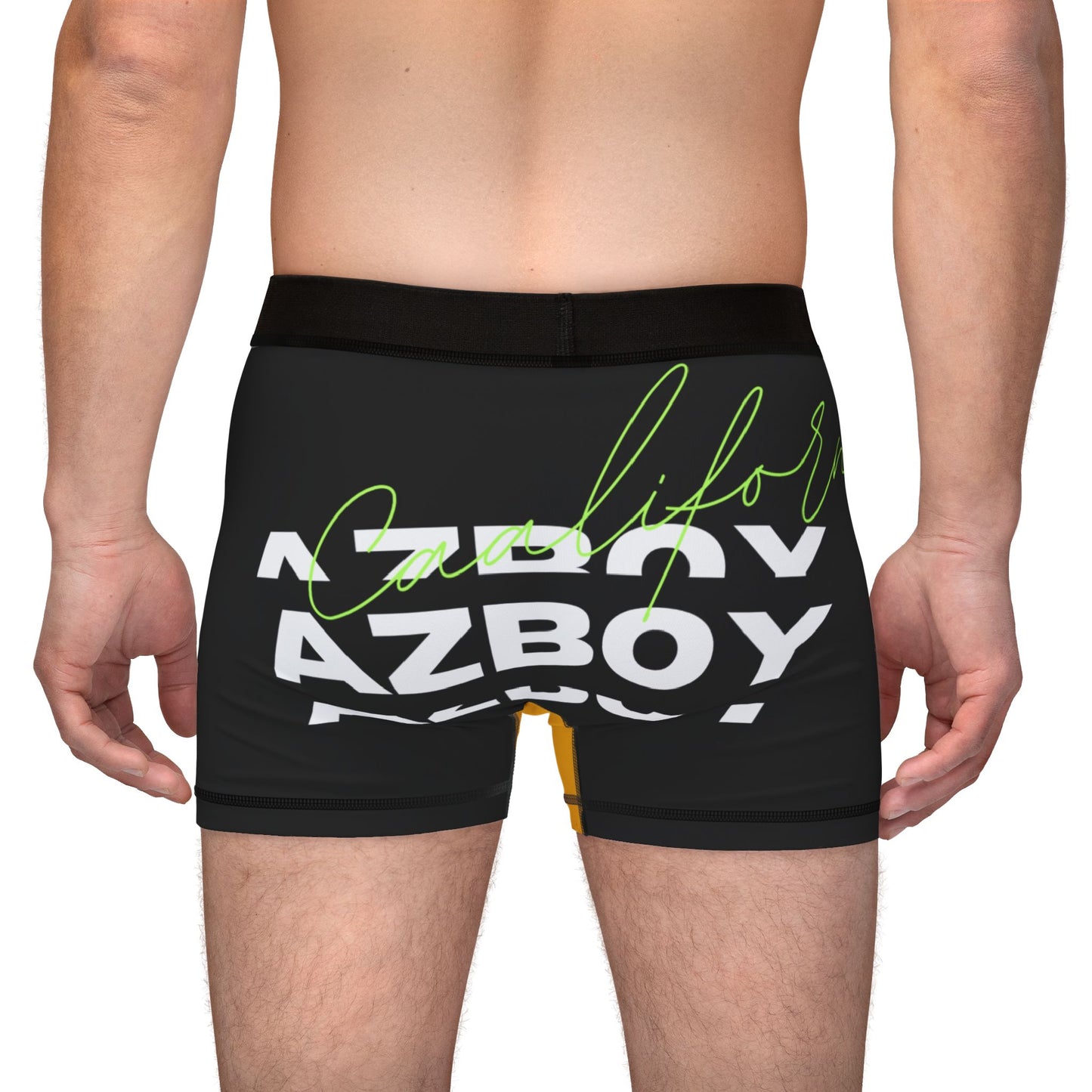 AZBOY Black & Yellow (Men's Boxers)