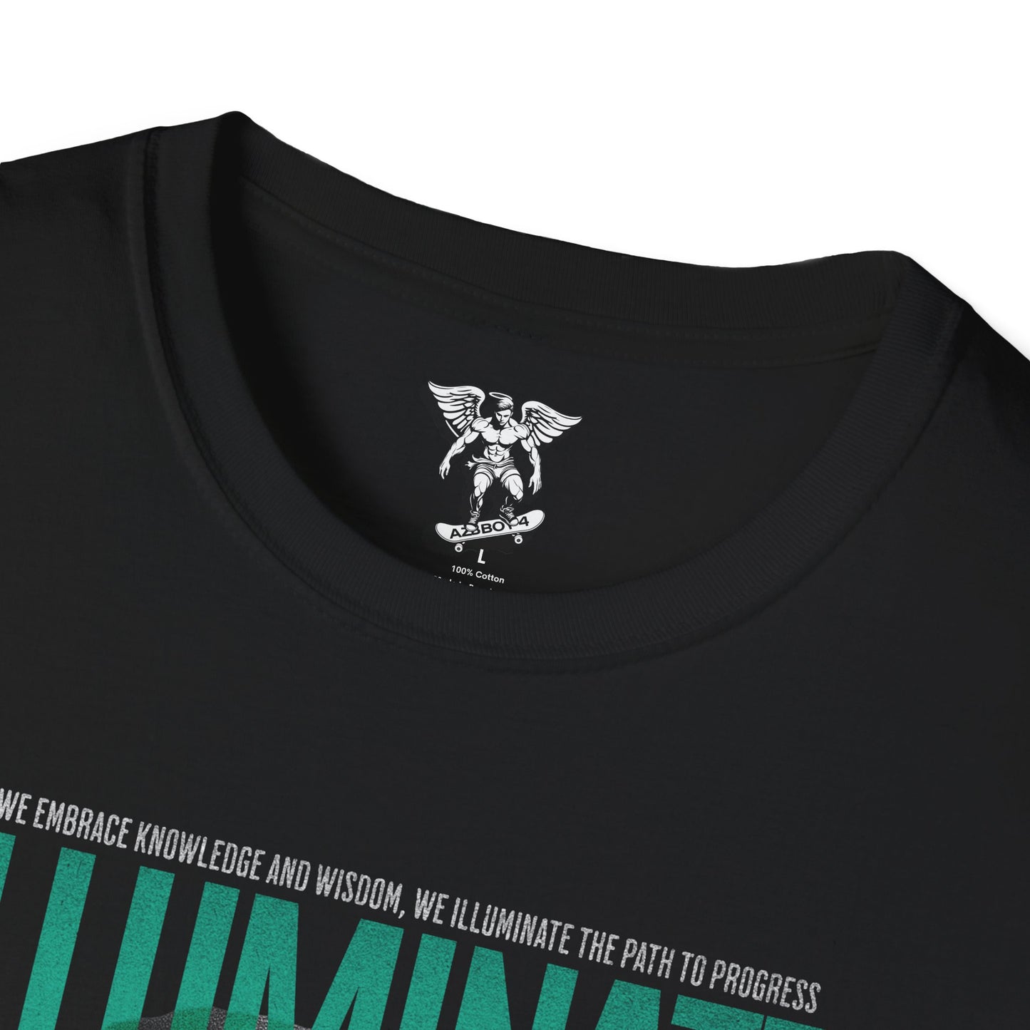 Illuminate Surfer Graphic T-Shirt — Coastal Surf & Skate Vibe