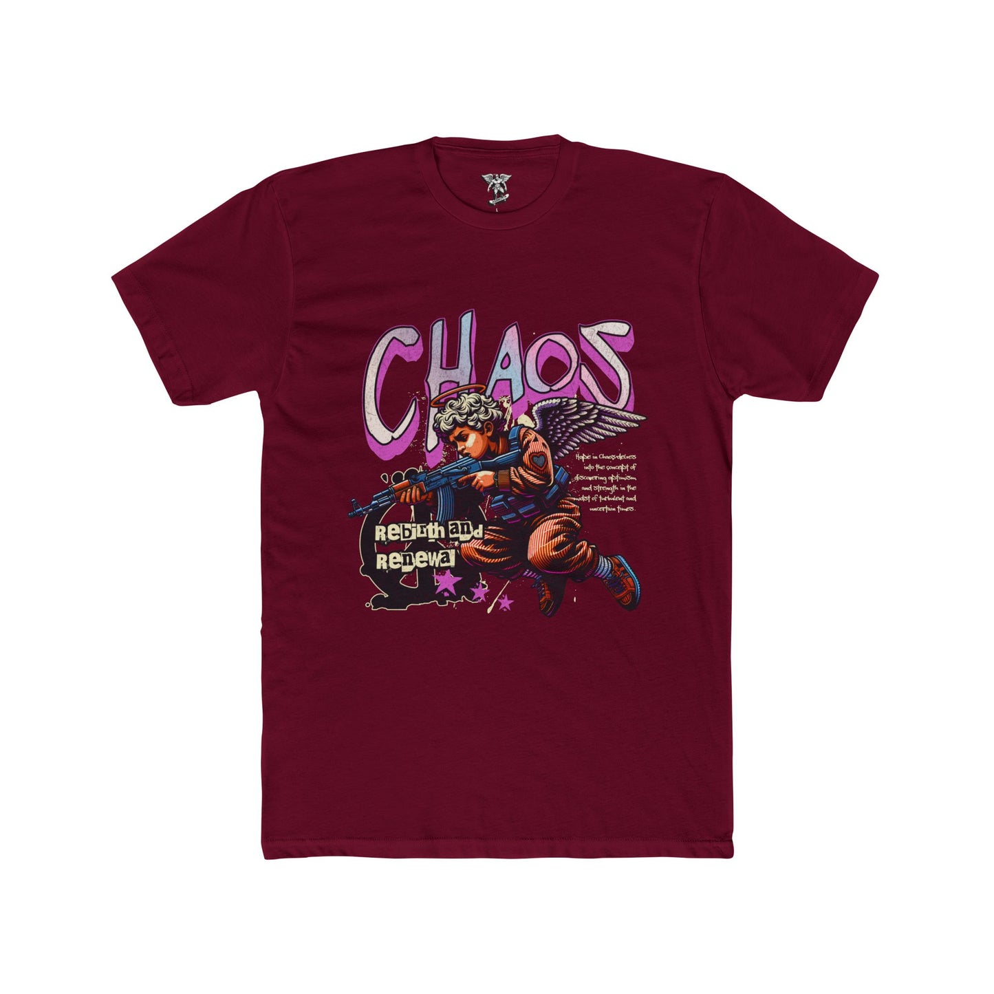 Chaos Graphic Tee - Casual Streetwear Gift for Men and Women