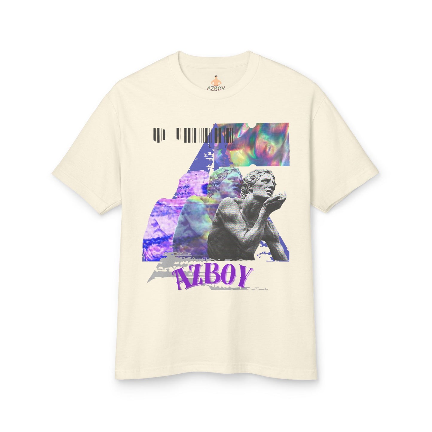 T-Shirt - AZBOY44 Art Unisex Garment-Dyed Heavyweight Cotton Tee