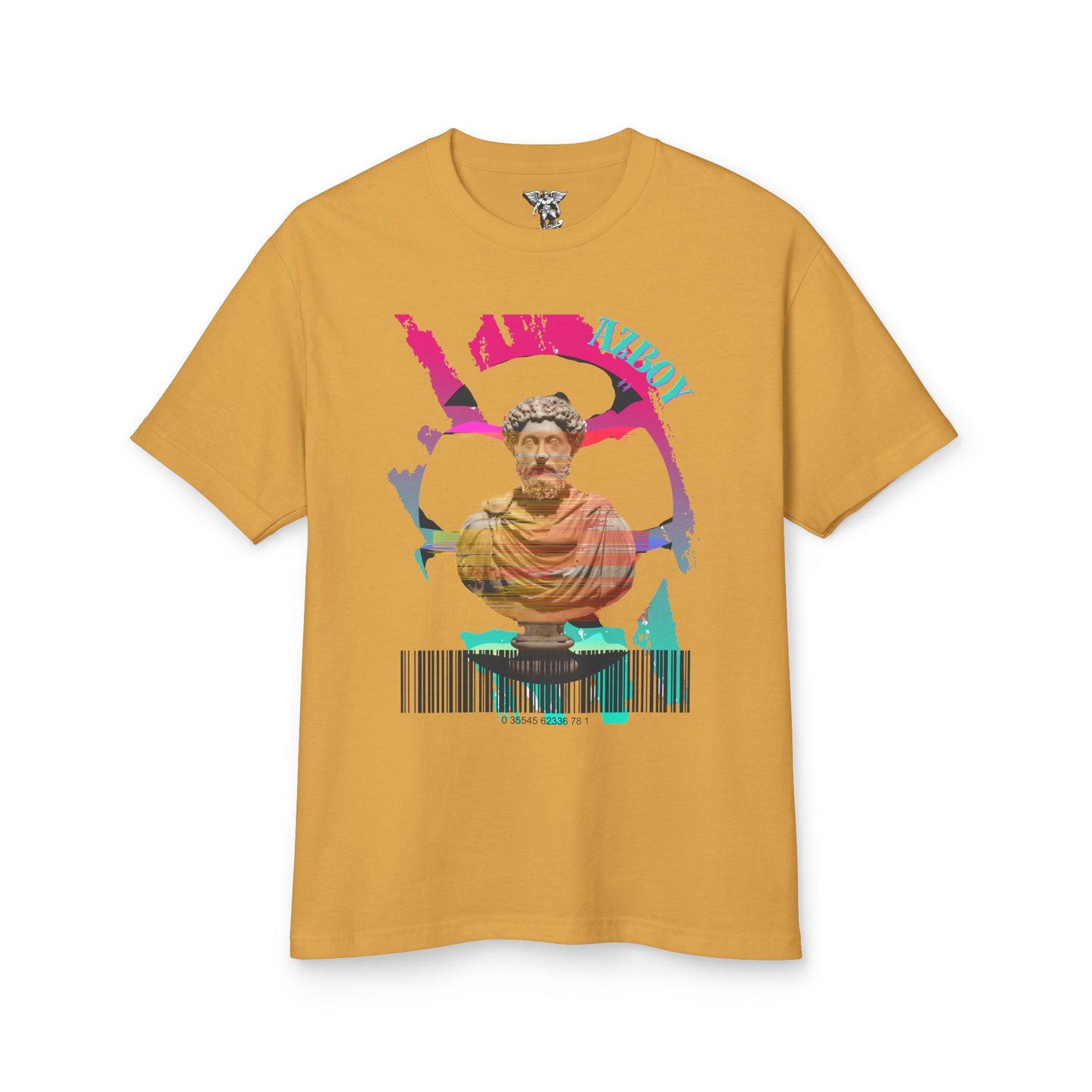 Garment-Dyed Heavyweight Cotton Tee — AZBOY44 Artwork