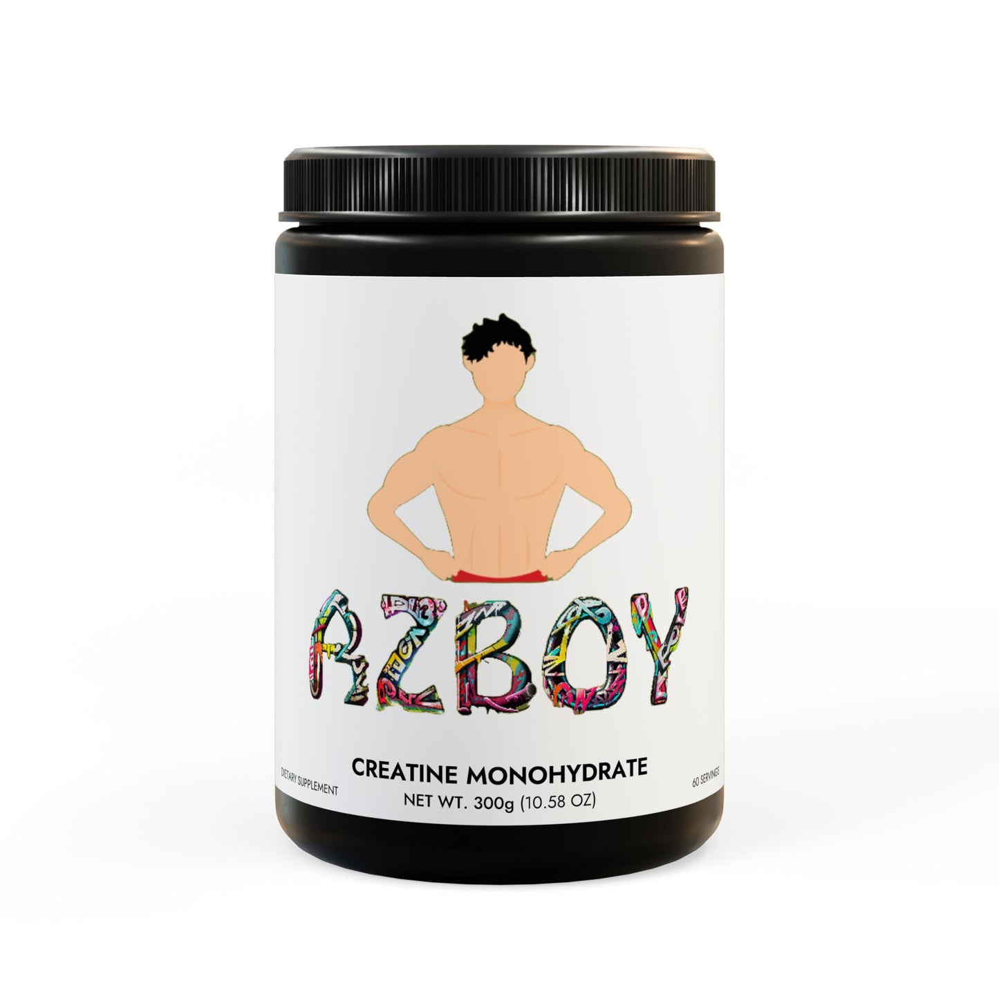 AZBOY44 (Creatine Monohydrate Supplement)(300g, 10.58oz)