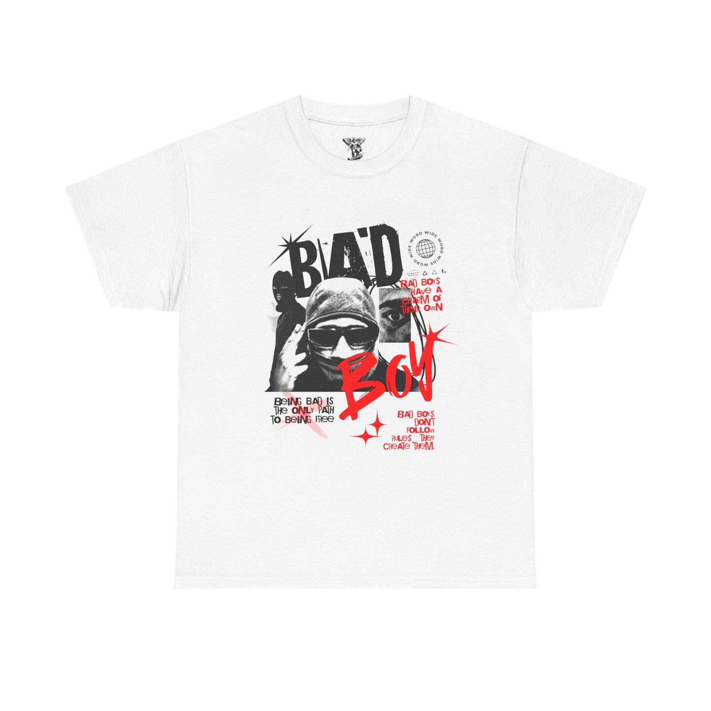Bad Boy Graphic Tee — Retro Rebel Men's Tee