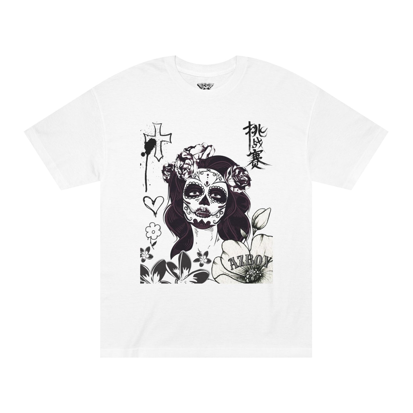 Day of the Dead Skull T-Shirt — Classic AZBOY Tee