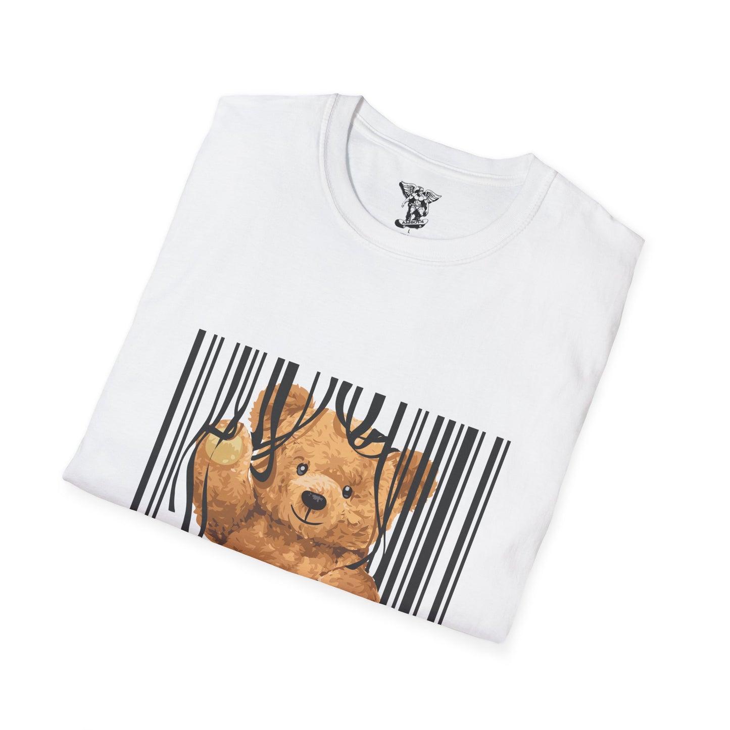 Cute Puppy Barcode T-Shirt — "Hello Are You There"