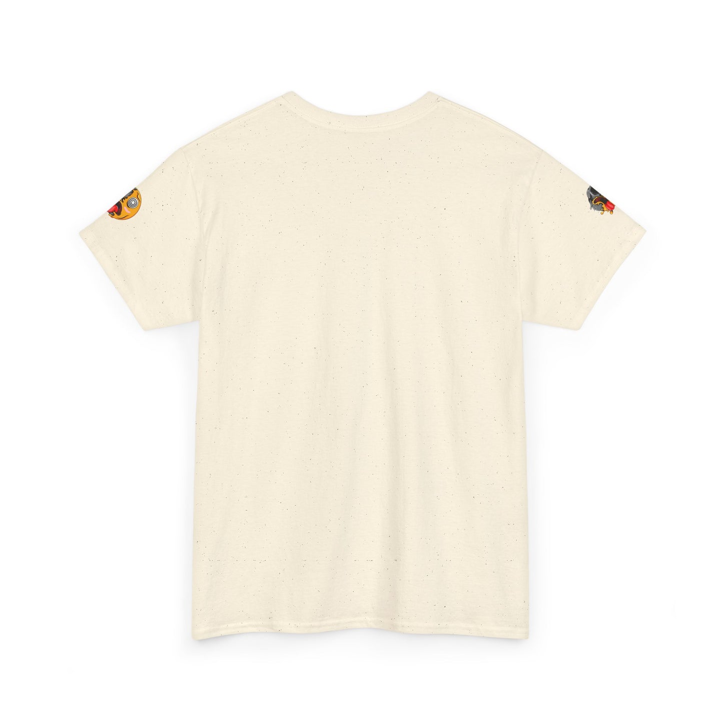 Neon Flame Skull & Crossbones Tee