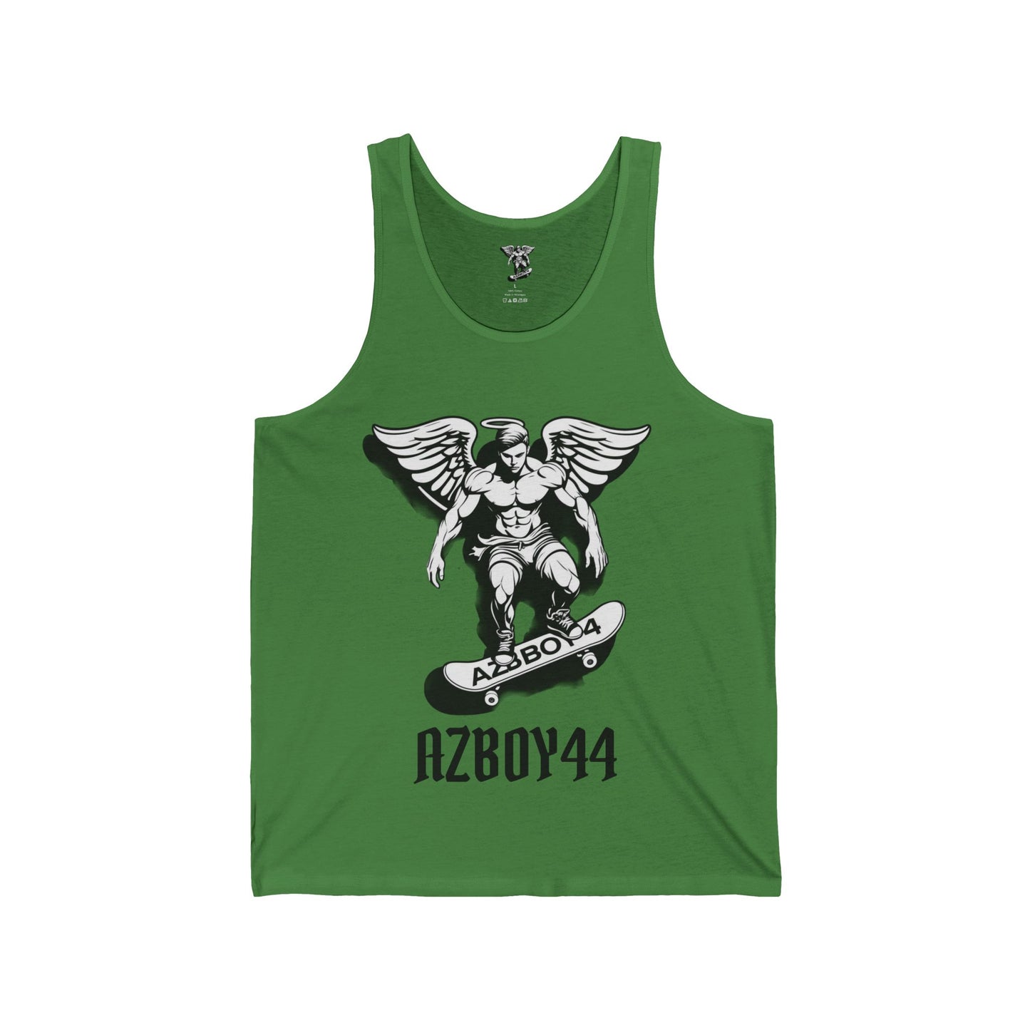 AZBOY44 Skateboarder Graphic Tank