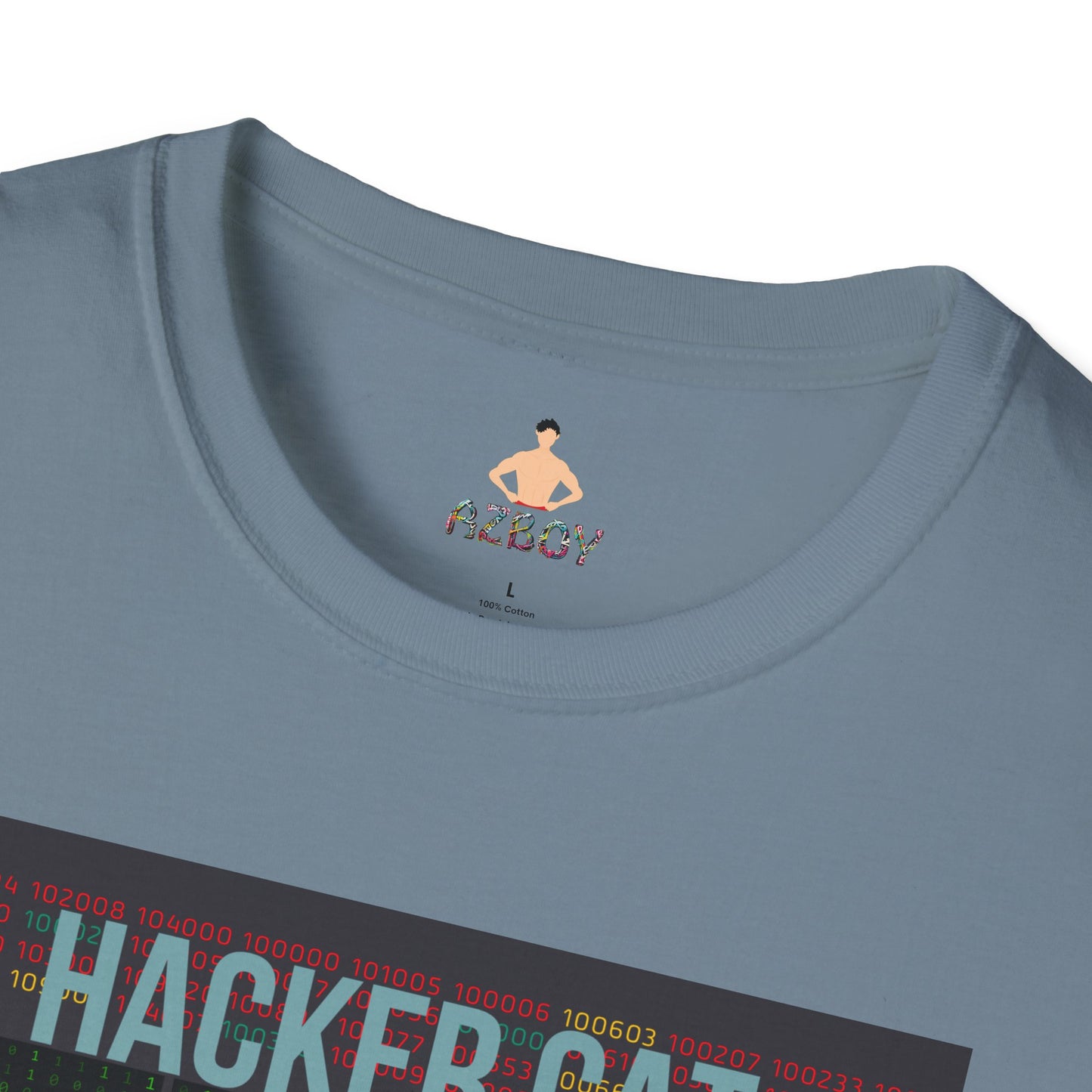 Hacker cat  Softstyle T-Shirt