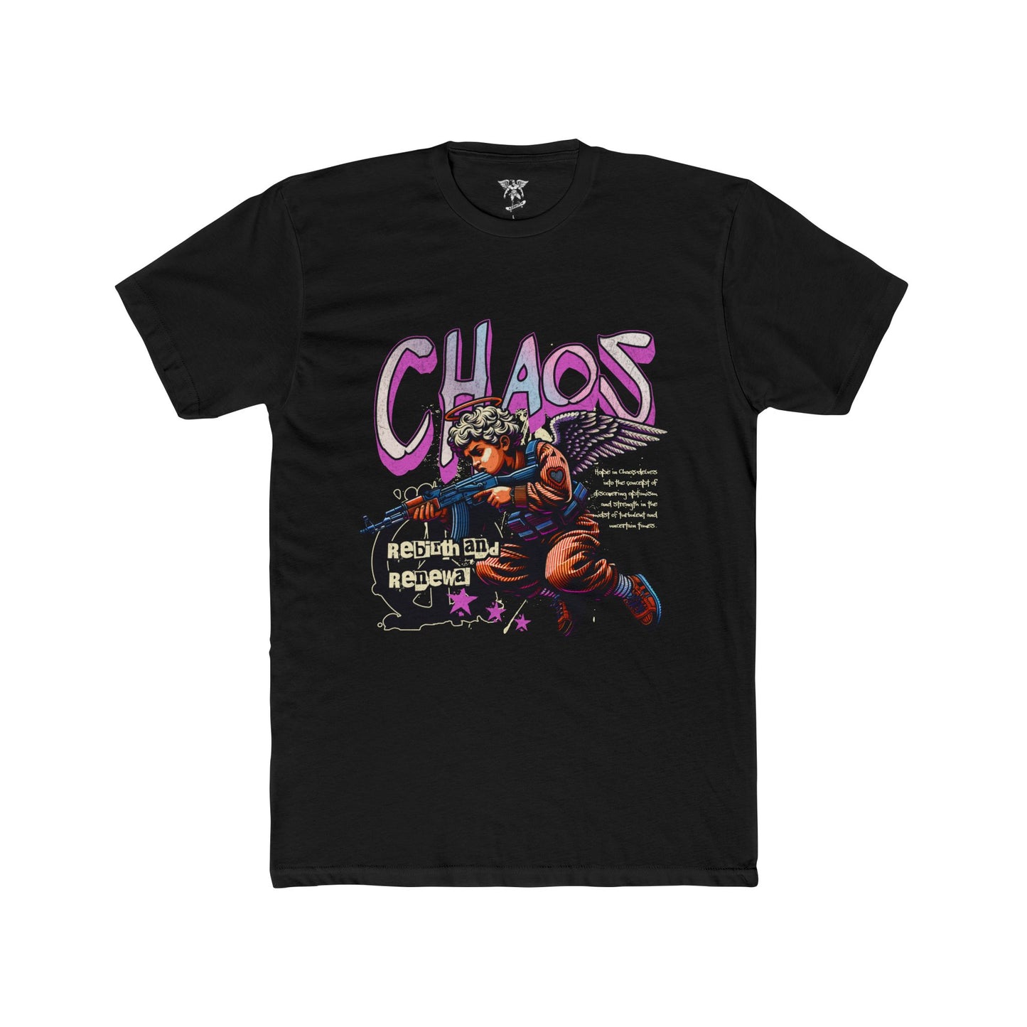 Chaos Graphic Tee - Casual Streetwear Gift for Men and Women