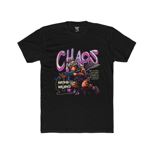 Chaos Graphic Tee - Casual Streetwear Gift for Men and Women