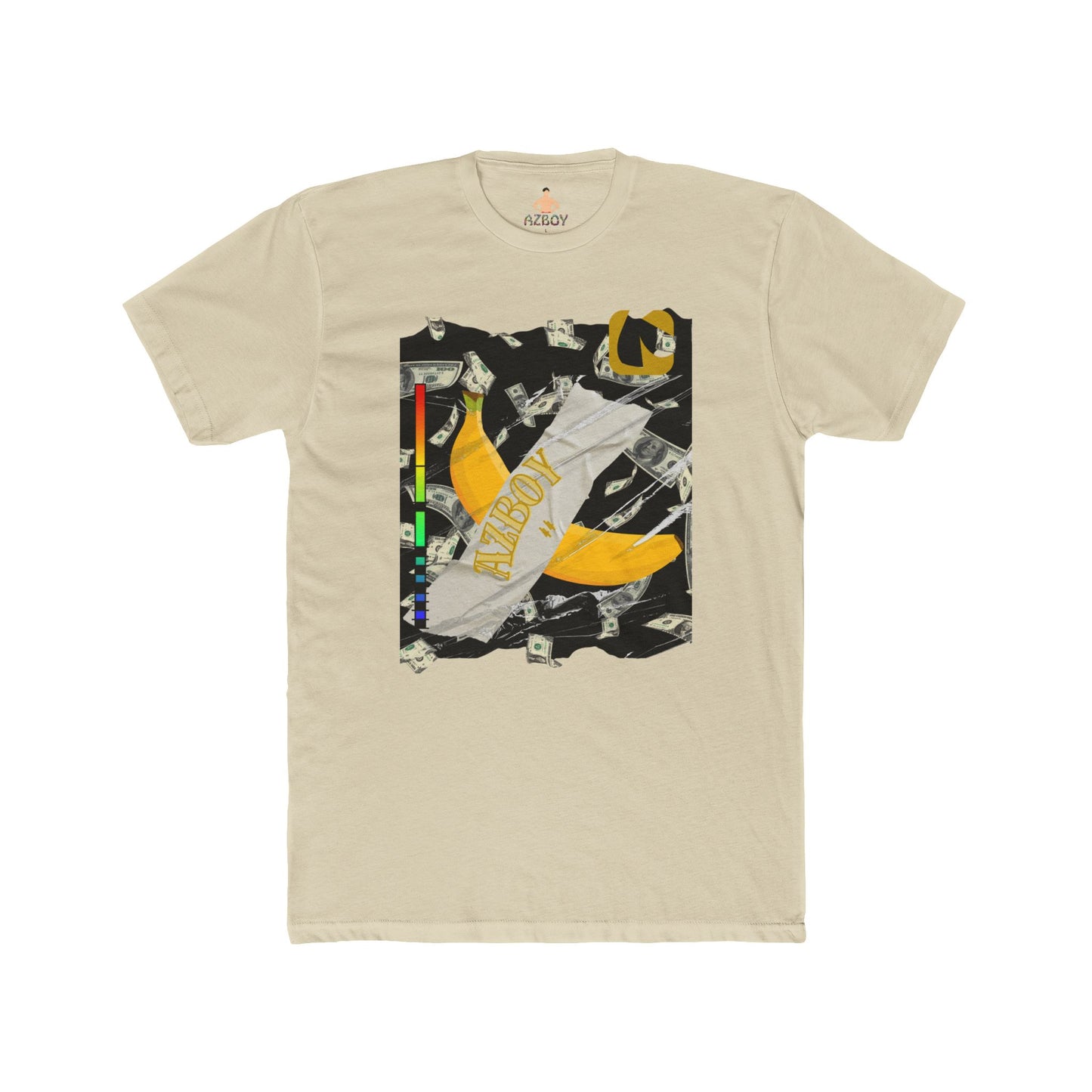 Tee Shirt - Banana Million AZBOY44 Graphic Print Unisex Cotton Crew Tee