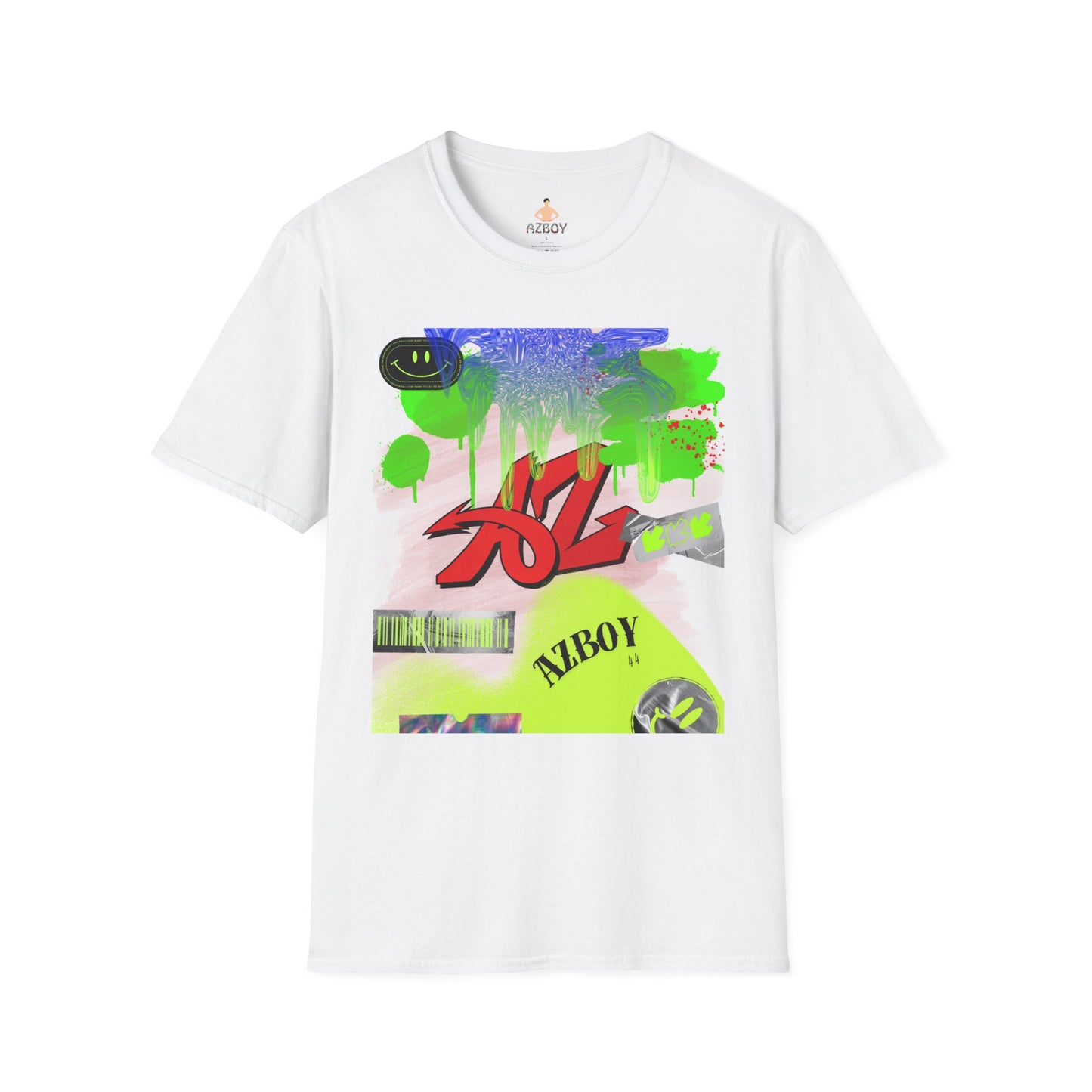 AZBOY44 Art Work (Softstyle T-Shirt)