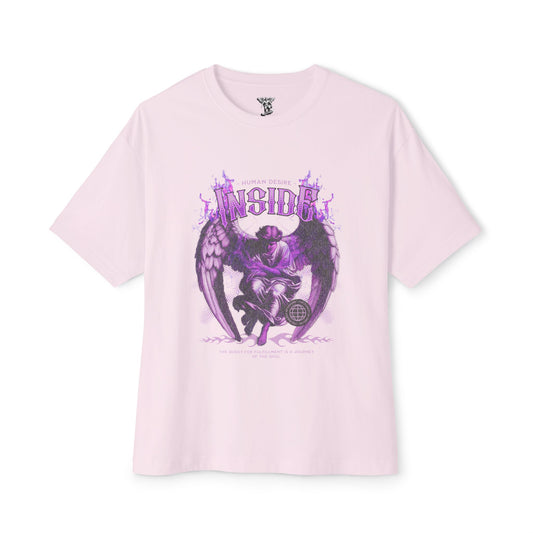 Angel-Inspired Oversized Tee | Aesthetic Streetwear