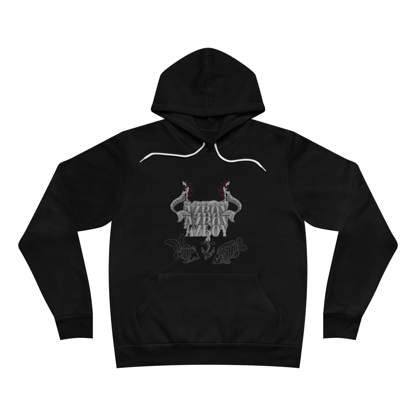 AZBOY44 Mermaid( Sponge Fleece Pullover Hoodie)