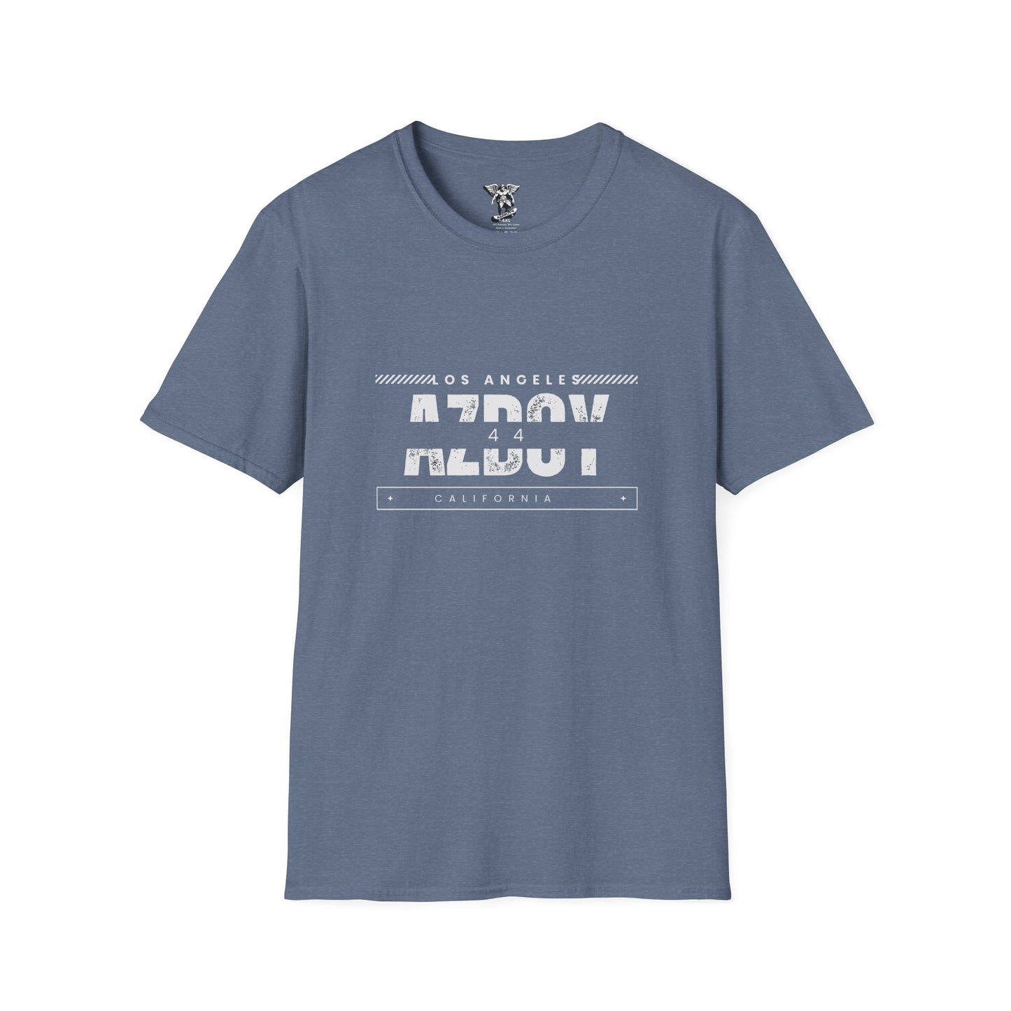 AZBOY44 Graphic T-Shirt — Retro Logo Tee for Streetwear Fans