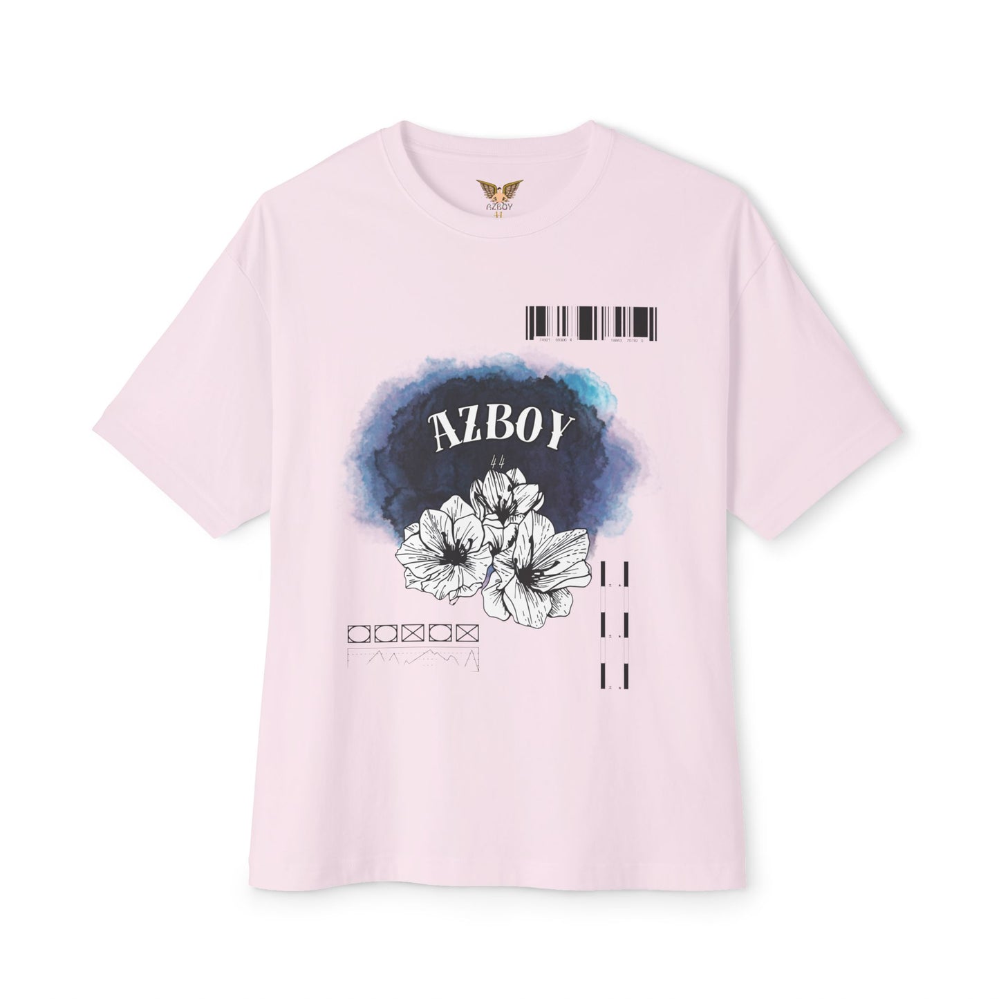 Botanical Floral Graphic Oversized Tee