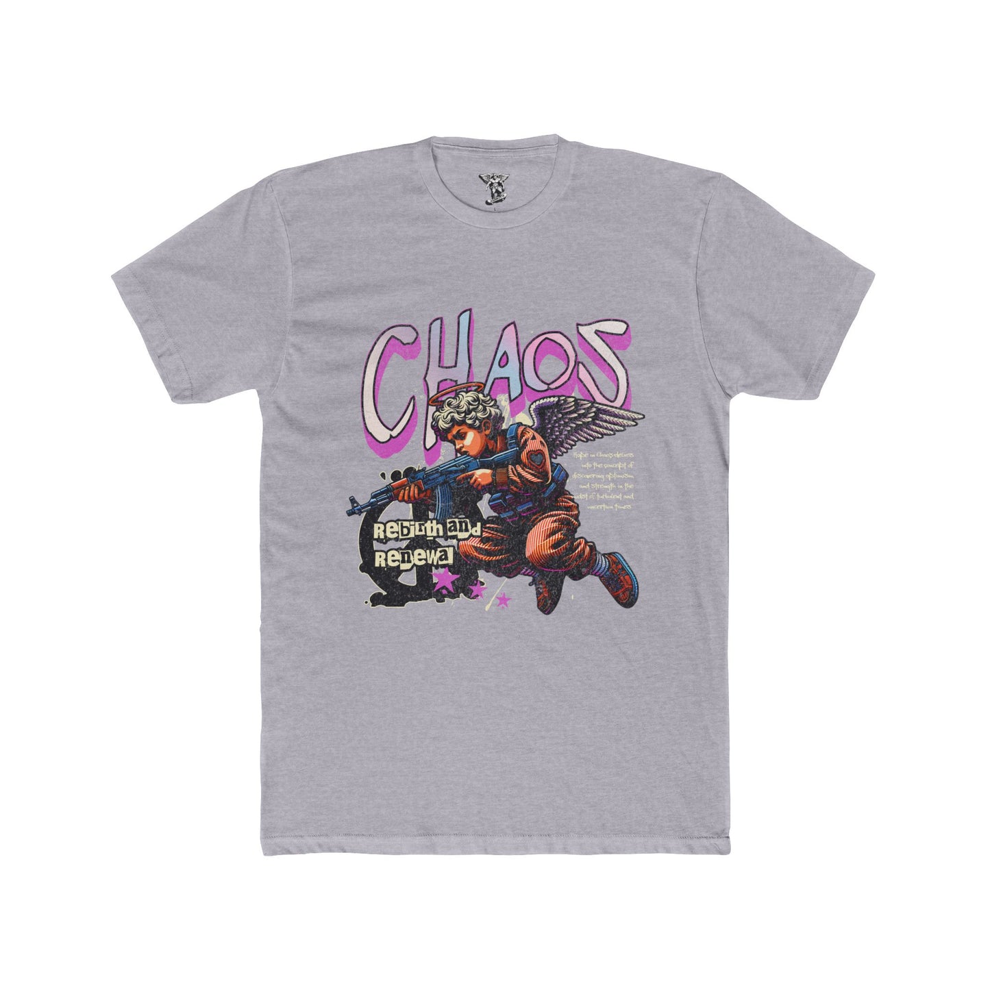 Chaos Graphic Tee - Casual Streetwear Gift for Men and Women
