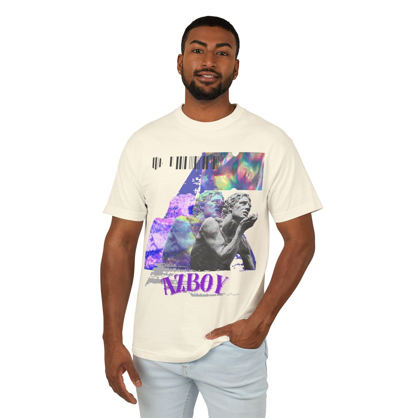 T-Shirt - AZBOY44 Art Unisex Garment-Dyed Heavyweight Cotton Tee