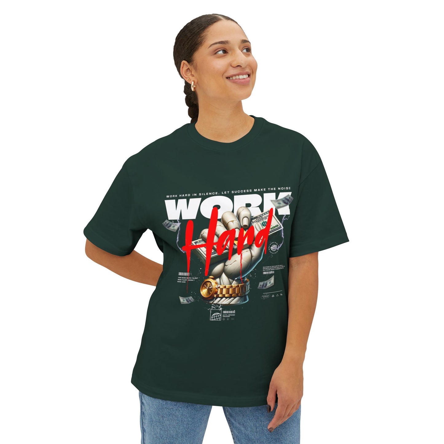 Motivational Oversized Tee