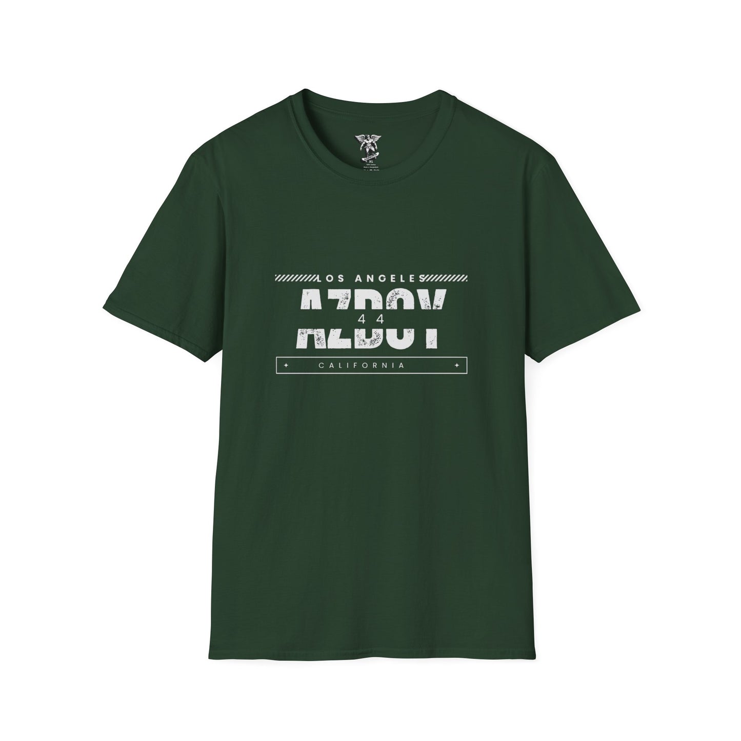 AZBOY44 Graphic T-Shirt — Retro Logo Tee for Streetwear Fans