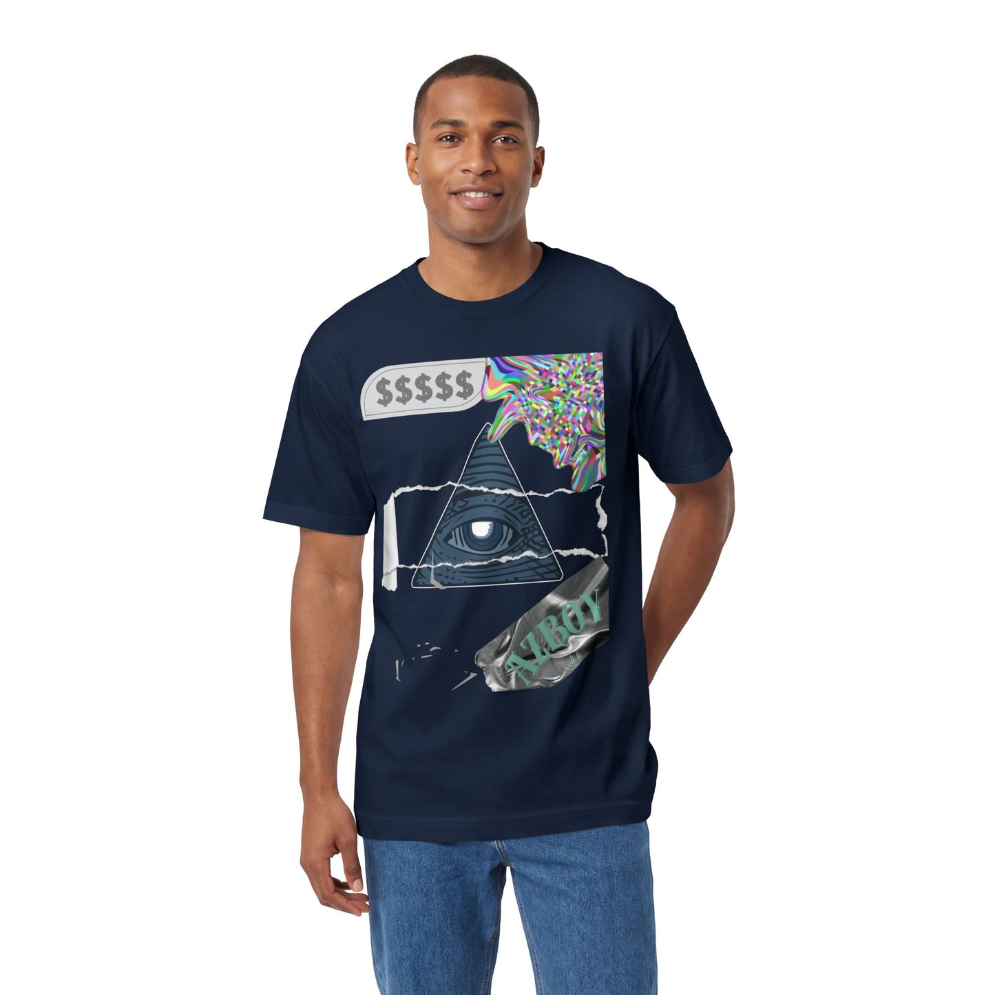 AZBOY44 Classic Tee — Graphic Art Cotton T-Shirt