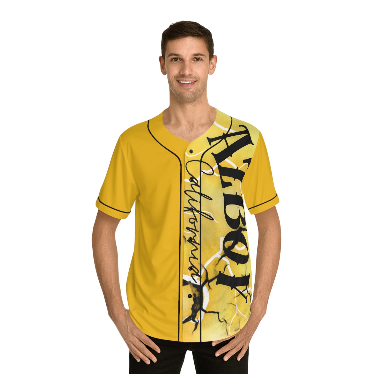 AZBOY (Men's Baseball Jersey) (AOP)