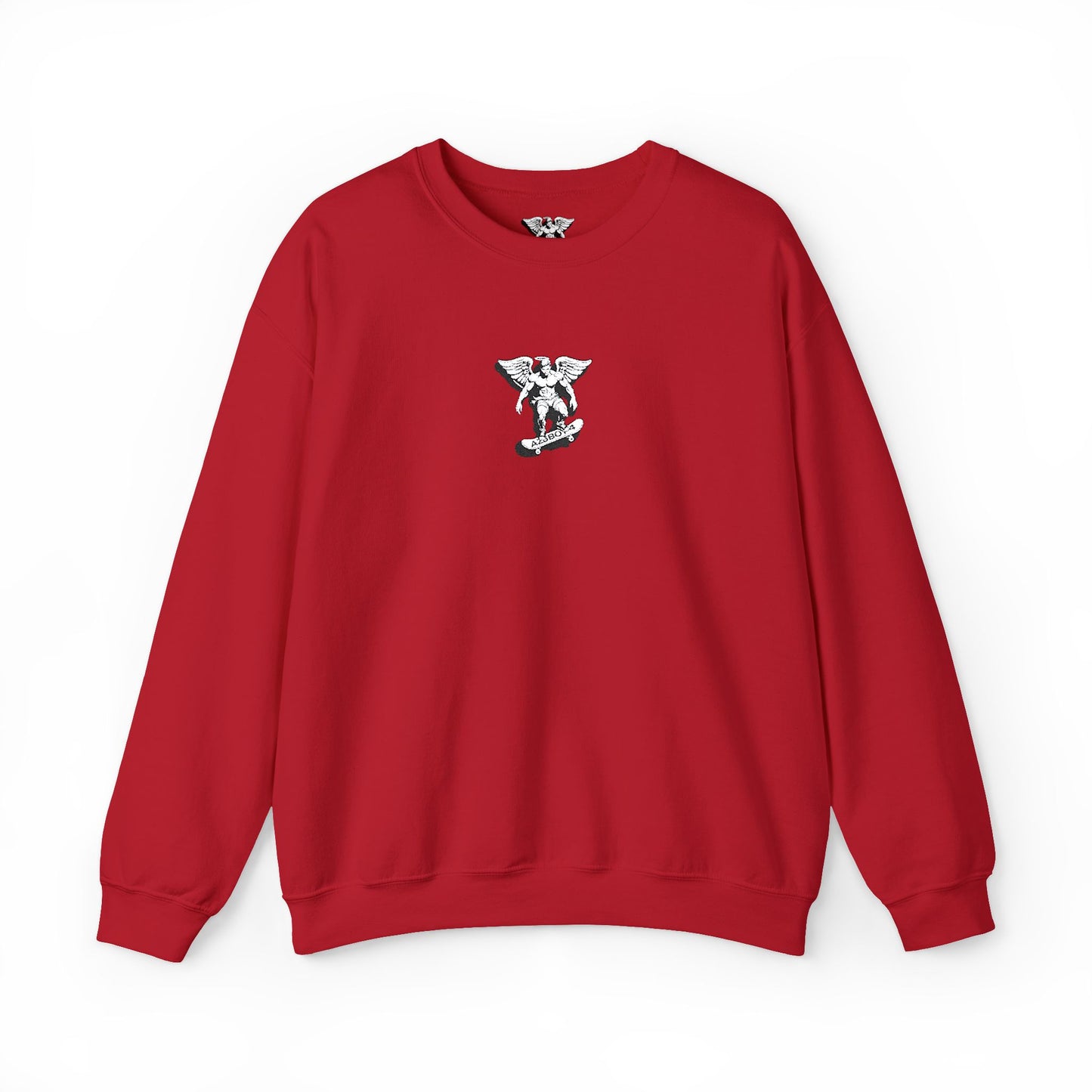 Floral Letter V Crewneck Sweatshirt – Minimal White Monogram Pullover
