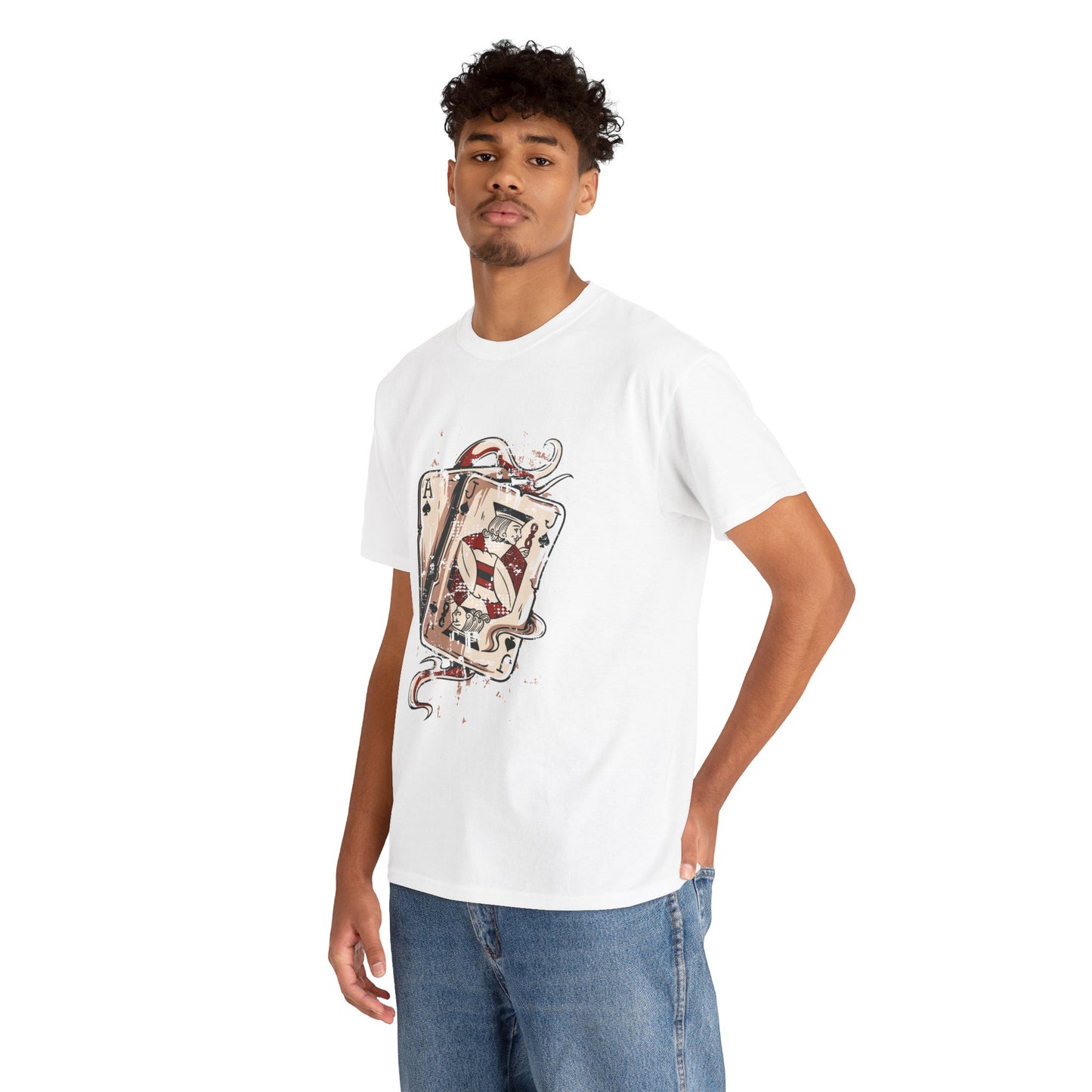 Playing Card Poker Night Tee — Gamers & Card Players Graphic T-Shirt